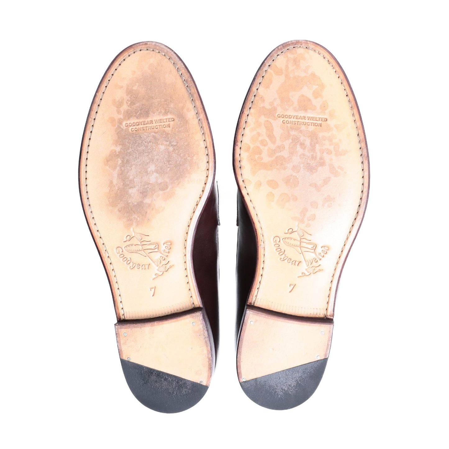 98998 GARUDA / CALF / DARK BROWN / LEATHER SOLE / UK7.0(26.0cm)