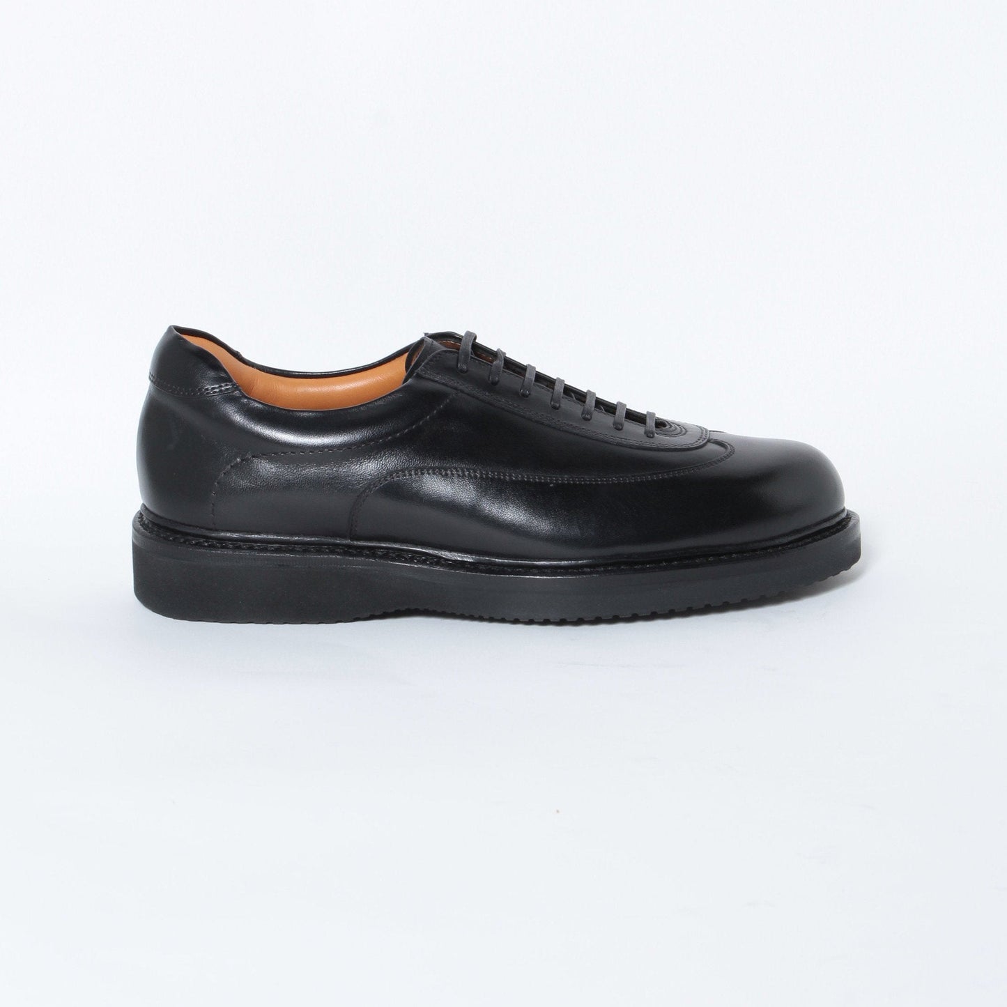 210306 / CALF / ALLBLACK / EXTRA LIGHT SOLE / UK5.5(24.5cm)