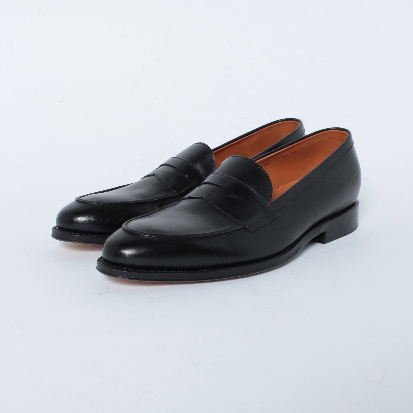 99041 / CALF / BLACK / LEATHERSOLE / UK10.0(28.5cm)