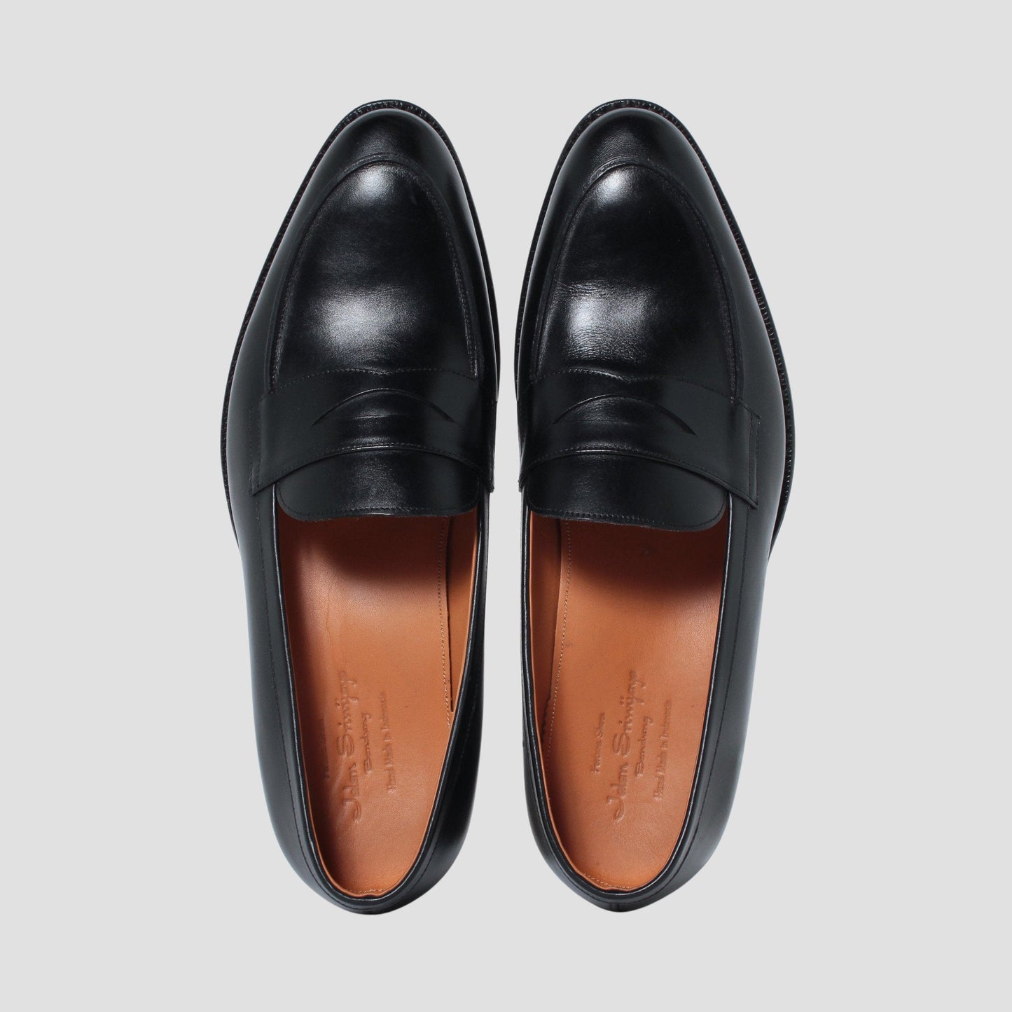 99041 / CALF / BLACK / LEATHERSOLE / UK10.0(28.5cm)