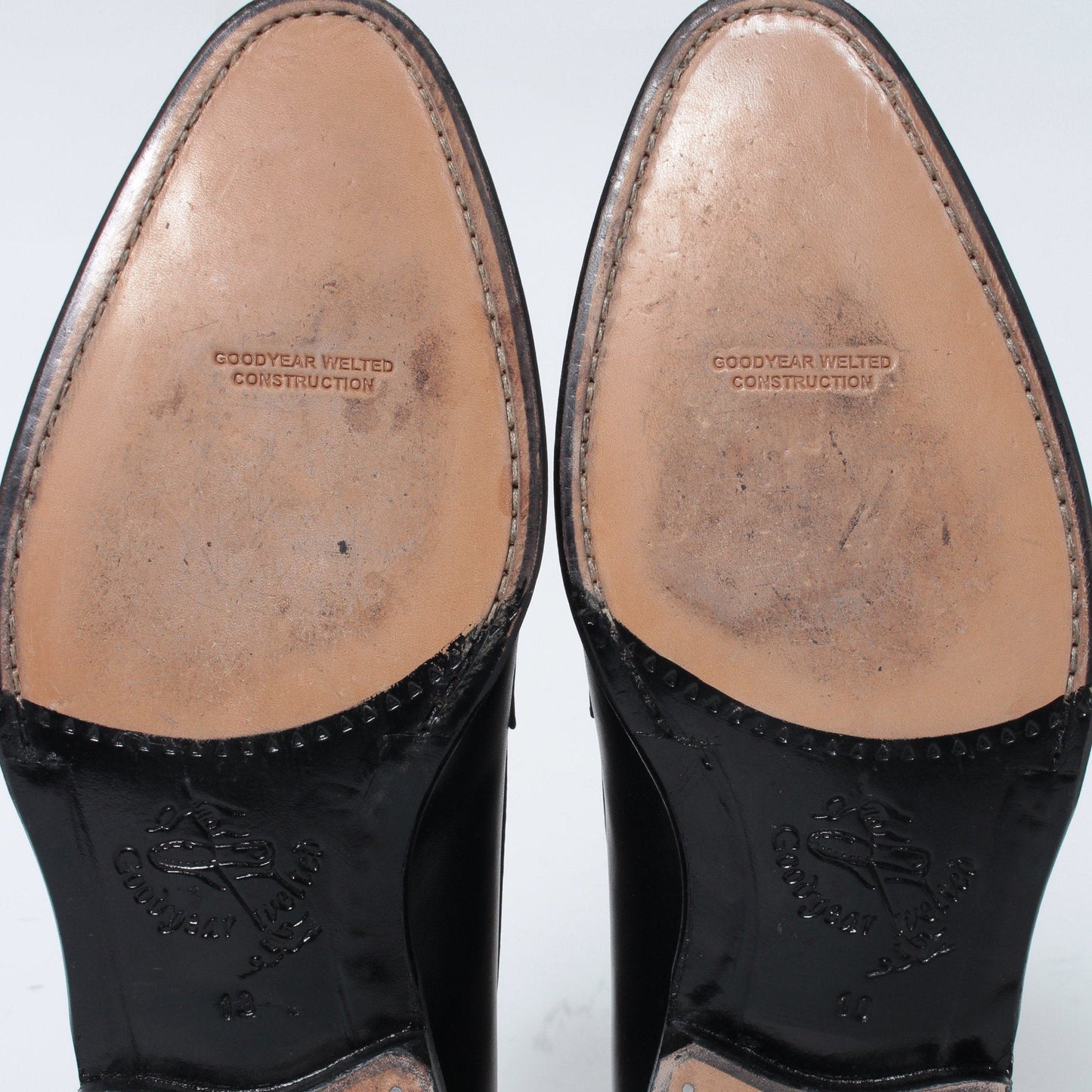 99041 / CALF / BLACK / LEATHERSOLE / UK10.0(28.5cm)