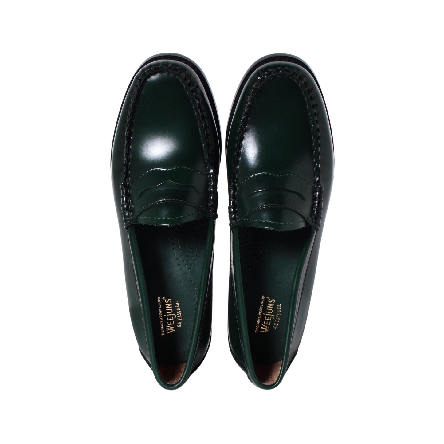 BA41010 / LTHR / GREEN / LEATHER SOLE / US6.5(24.0cm)