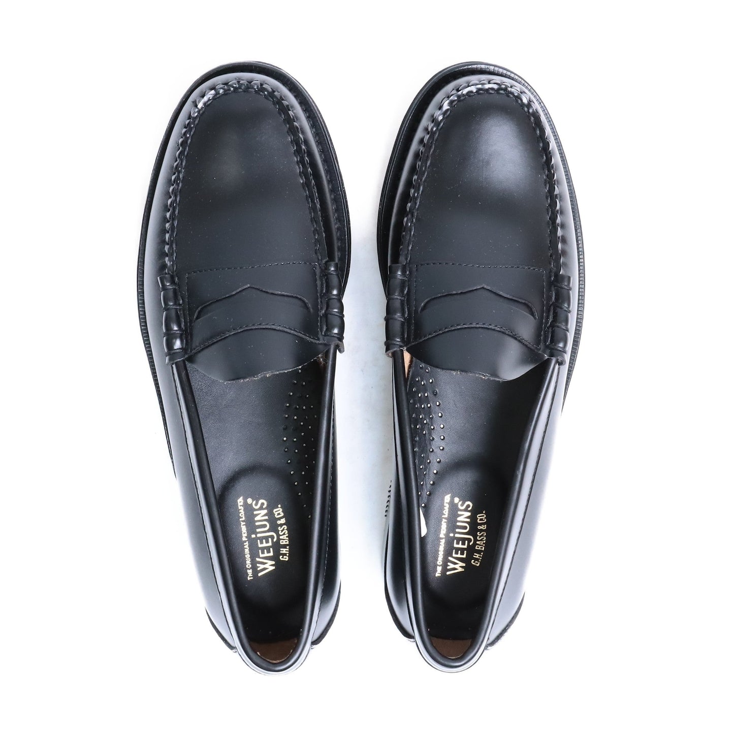 BA11010H LARSON / LTHR / BLACK / LEATHER SOLE / US8.5(26.5cm)