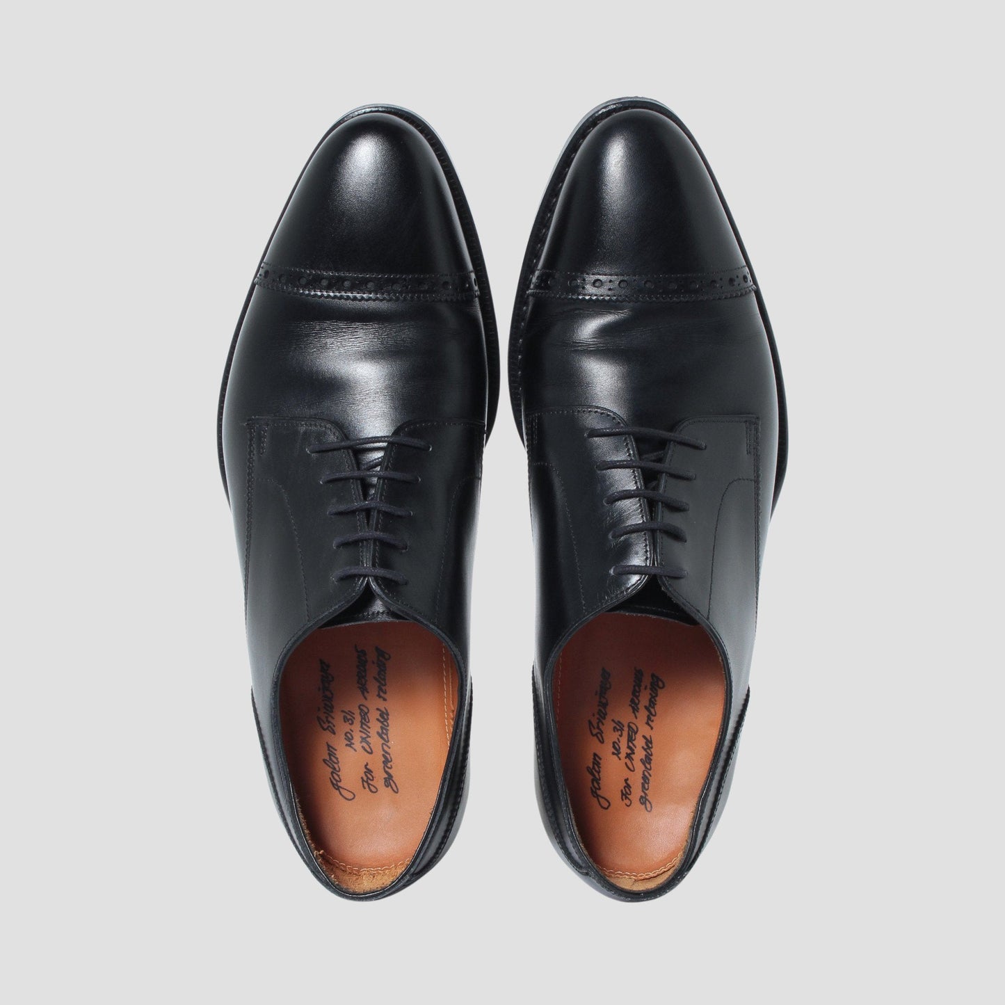 98987 / CALF LEATHER / BLACK / DAINITE SOLE / 43(27.5cm)