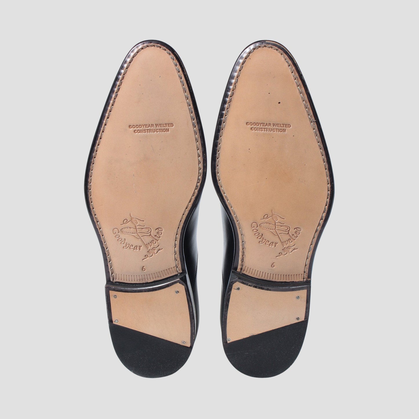 98475 / CALF / BLACK / LEATHERSOLE / UK6.0(24.5cm)