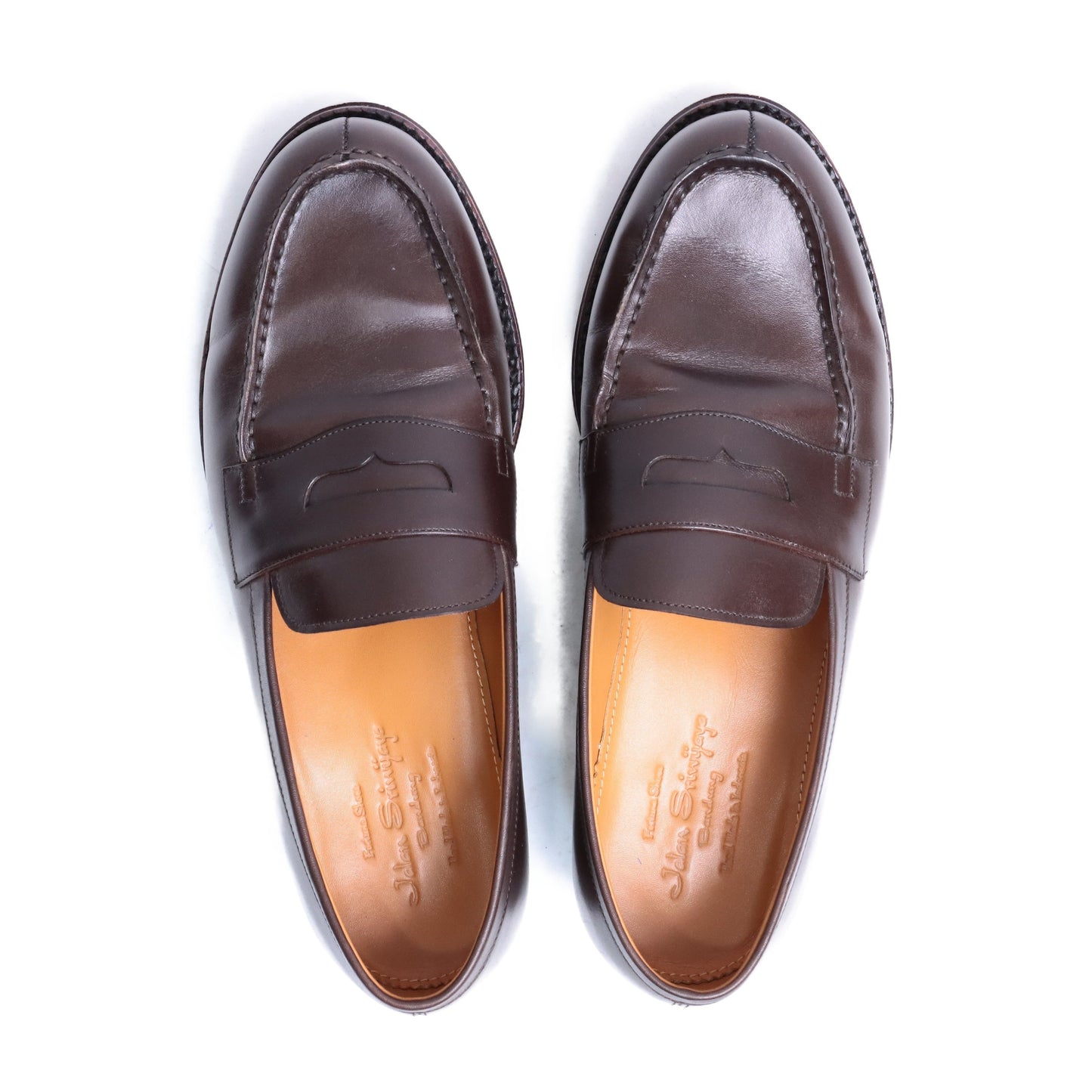 98998 GARUDA / CALF / DARK BROWN / LEATHER SOLE / UK7.5(26.5cm)