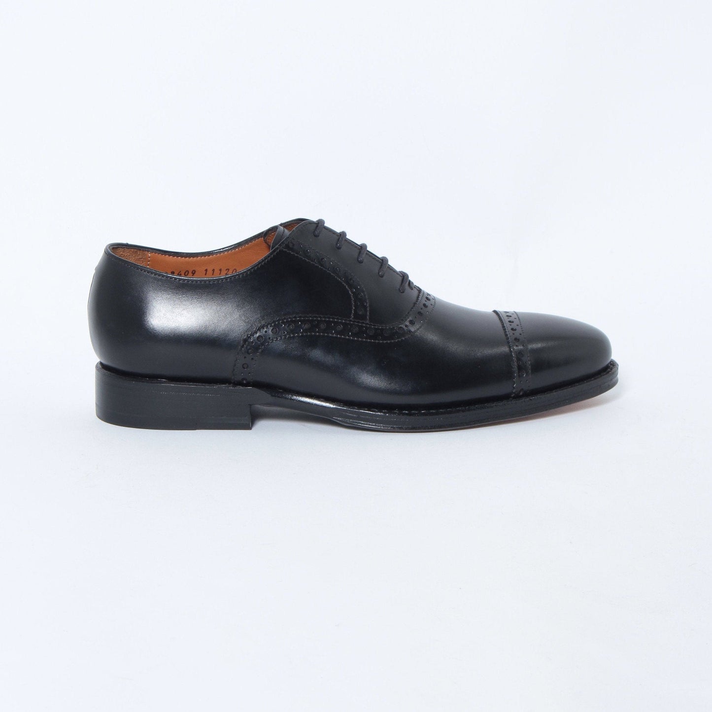 98409 / CALF / BLACK / LEATHERSOLE / UK6.0(24.5cm)