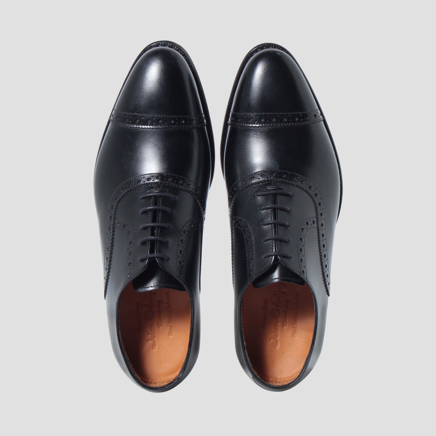 98409 / CALF / BLACK / LEATHERSOLE / UK6.0(24.5cm)