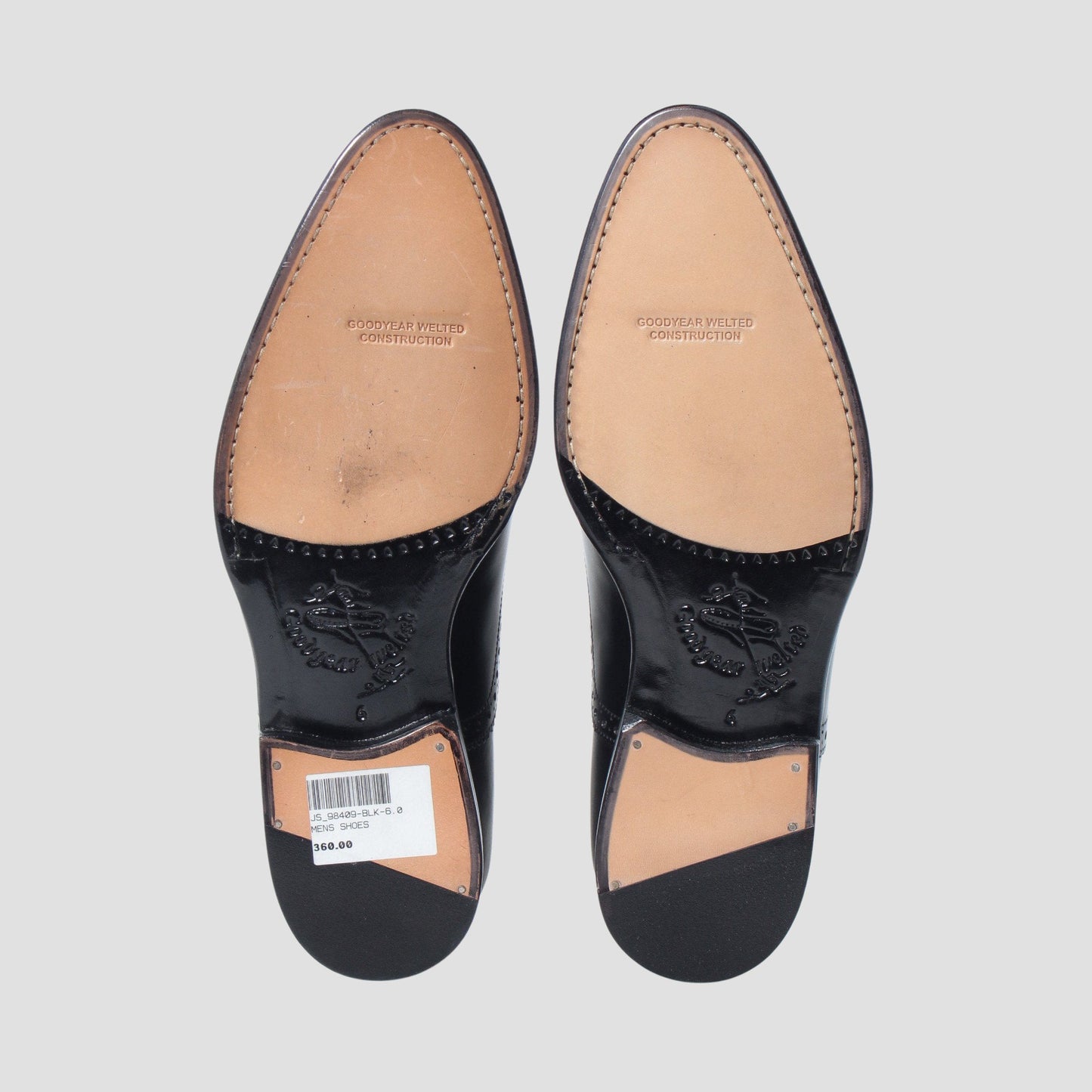 98409 / CALF / BLACK / LEATHERSOLE / UK6.0(24.5cm)