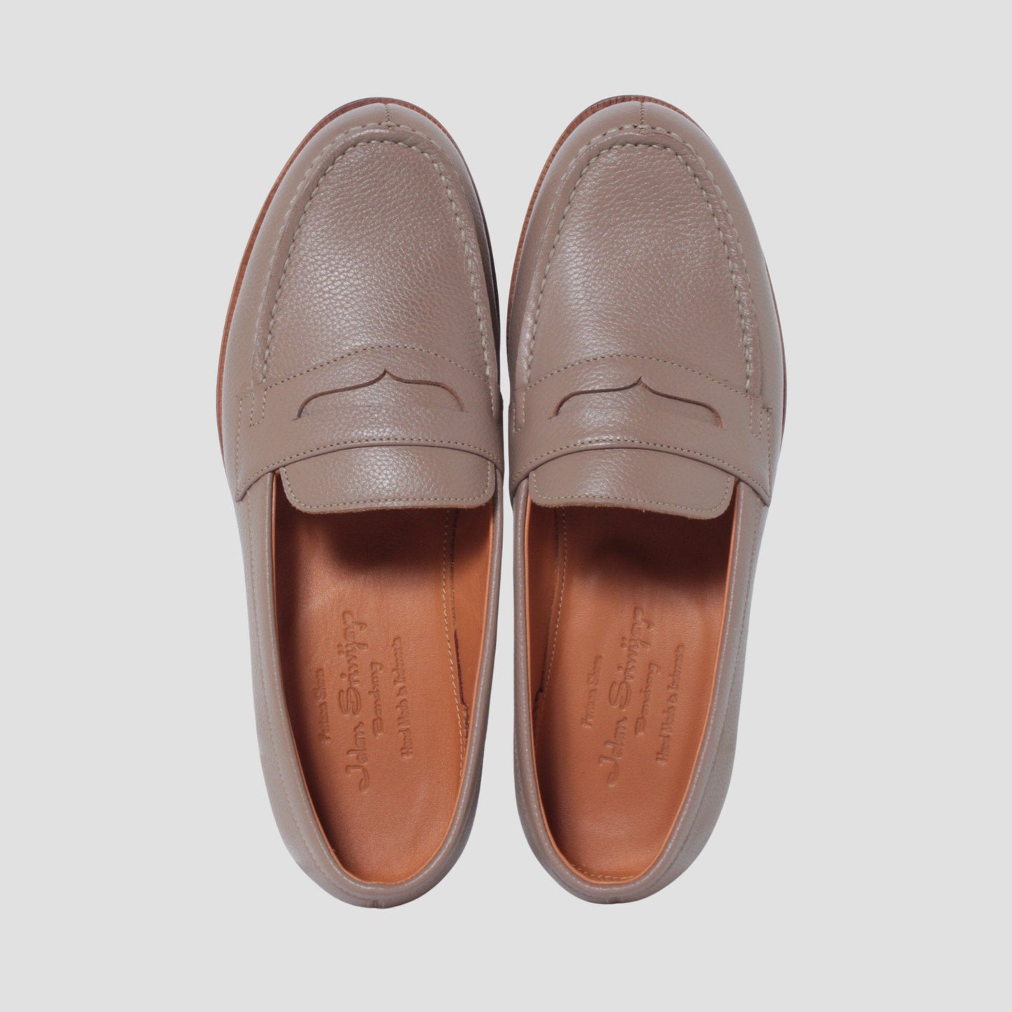 99036 / JAMES / BEIGE / HALF RUBBER SOLE / UK5.0(24.0cm)
