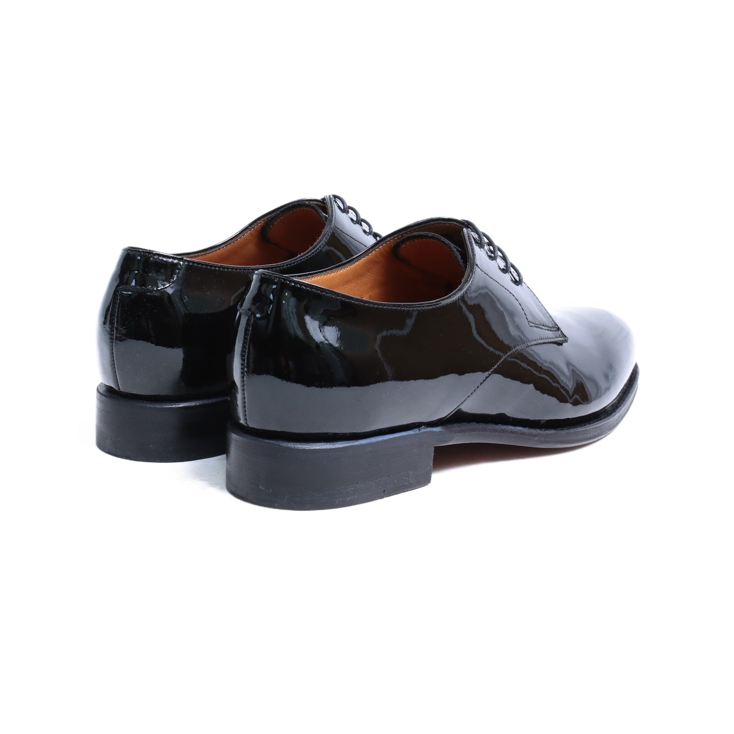 98611 / PATENT / BLACK / LEATHER SOLE / UK5.0(24.0cm)
