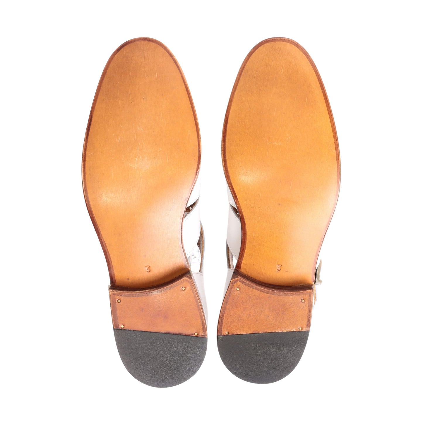 98850 / CALF / WHITE / LEATHER SOLE / UK3.0(22.0cm)