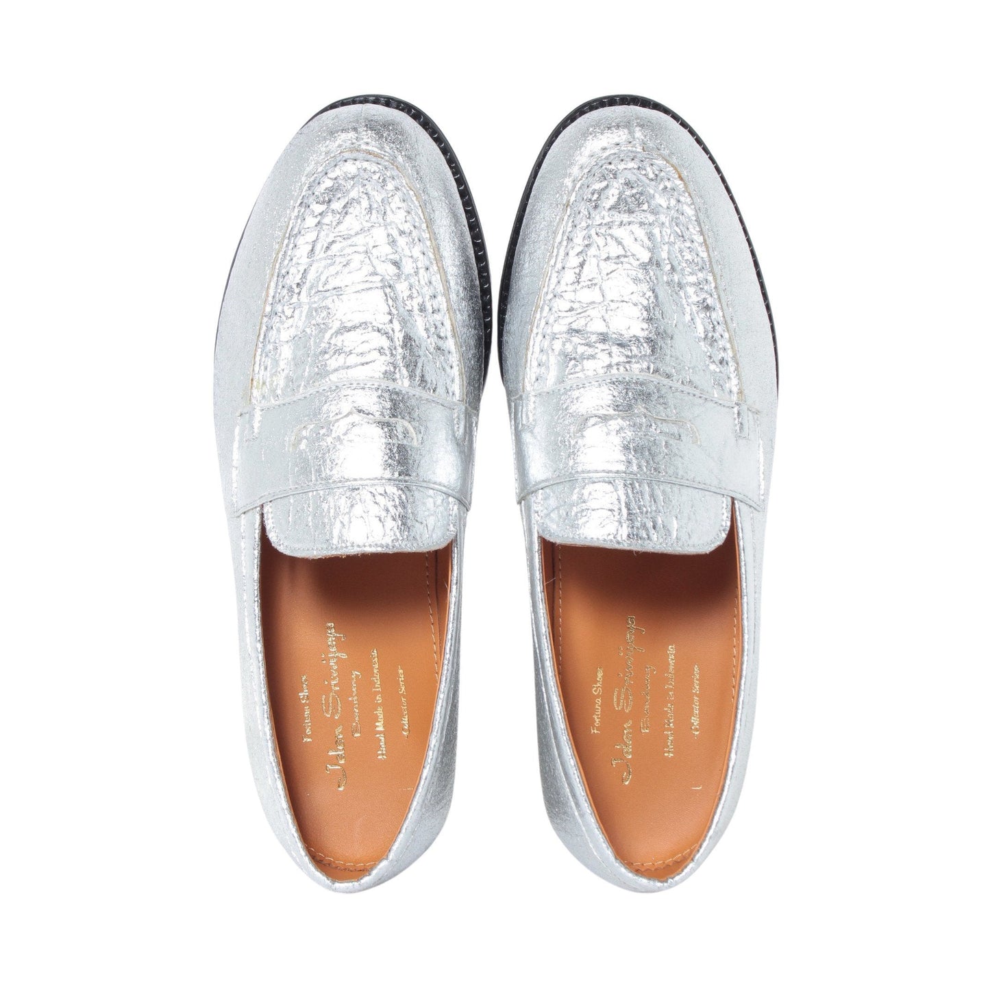 98998 / PINATEX / SILVER / LEATHERSOLE / UK6.5(25.5cm)