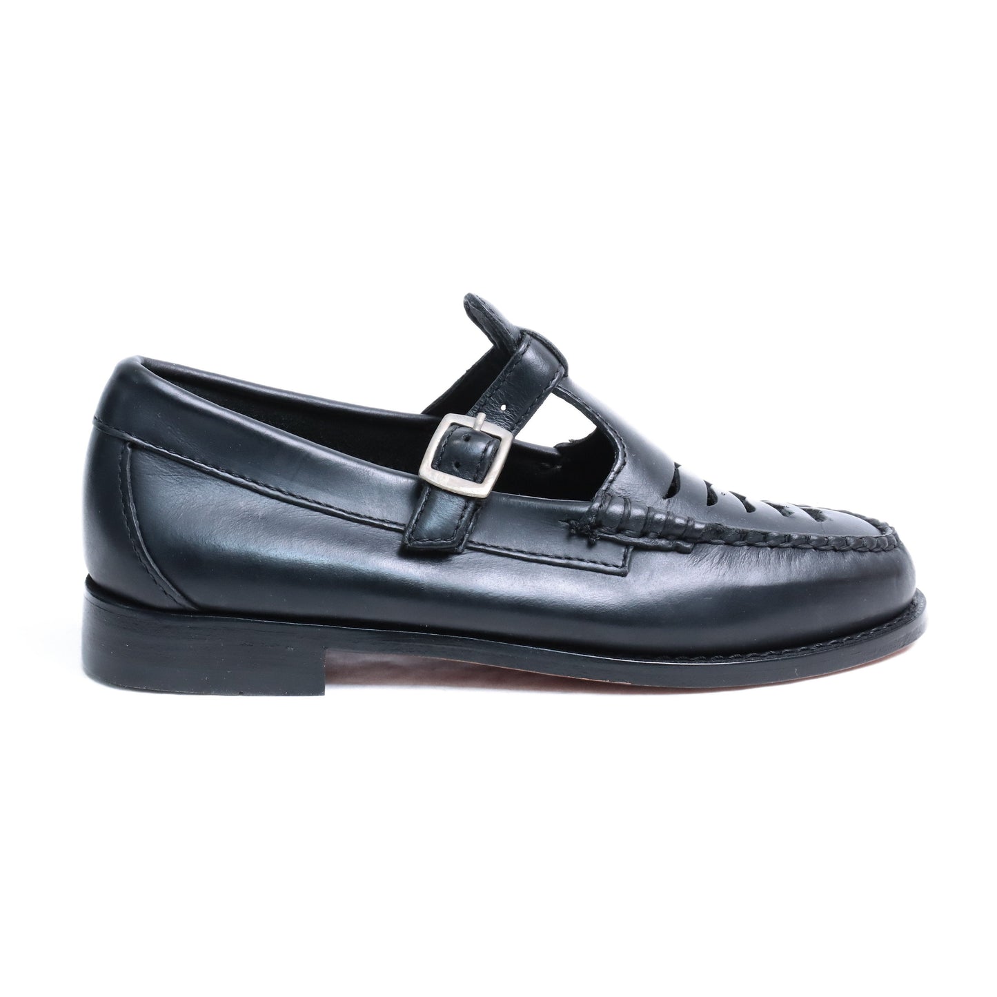 BA41006 / LTHR / BLACK / LEATHER SOLE / US4.0(21.5cm)