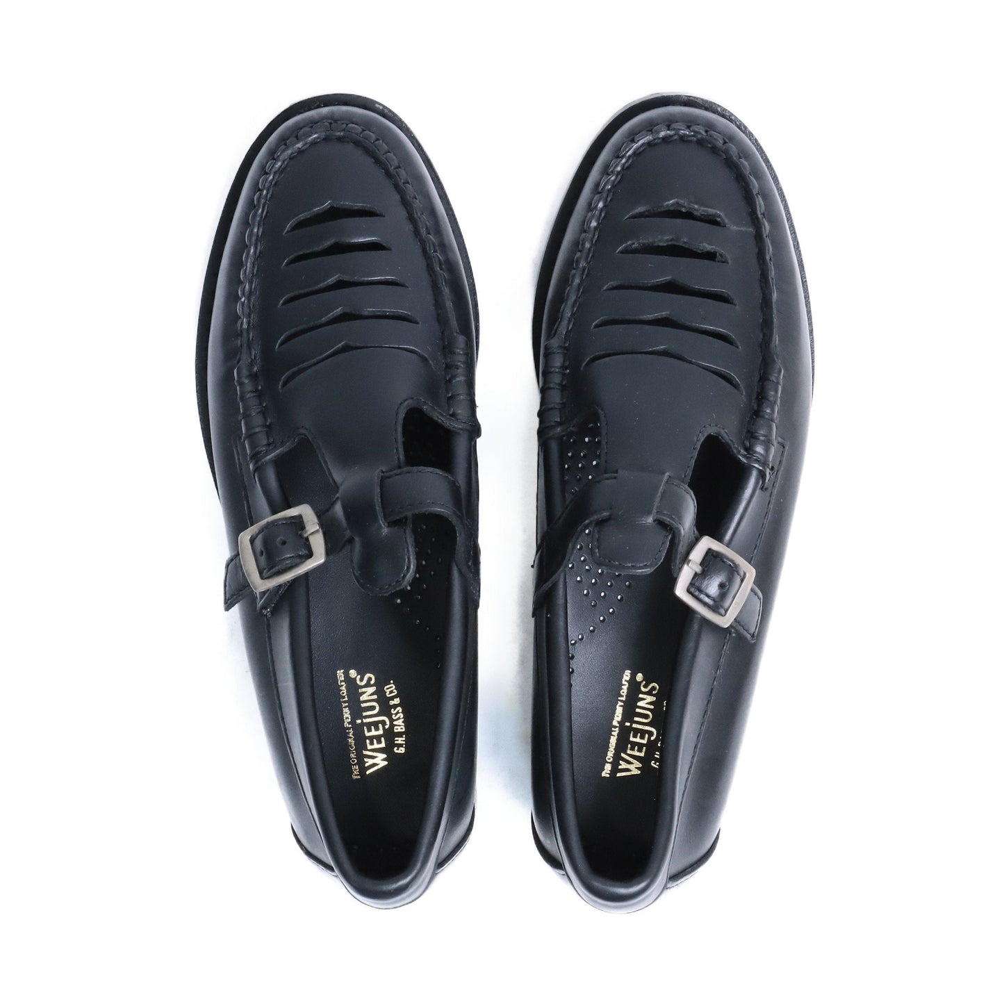 BA41006 / LTHR / BLACK / LEATHER SOLE / US4.0(21.5cm)