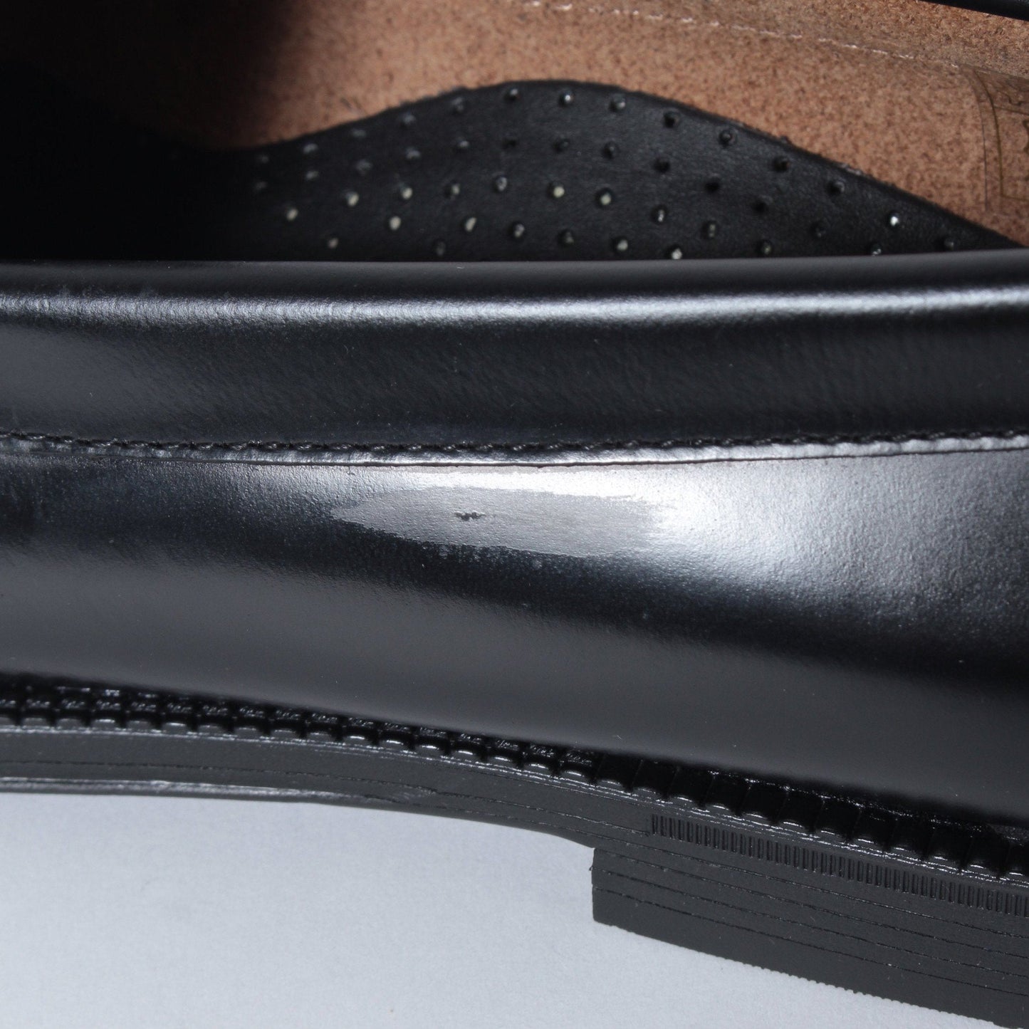 BA11711D / LTHR / BLACK / RUBBERSOLE / US8.0(26.0cm)