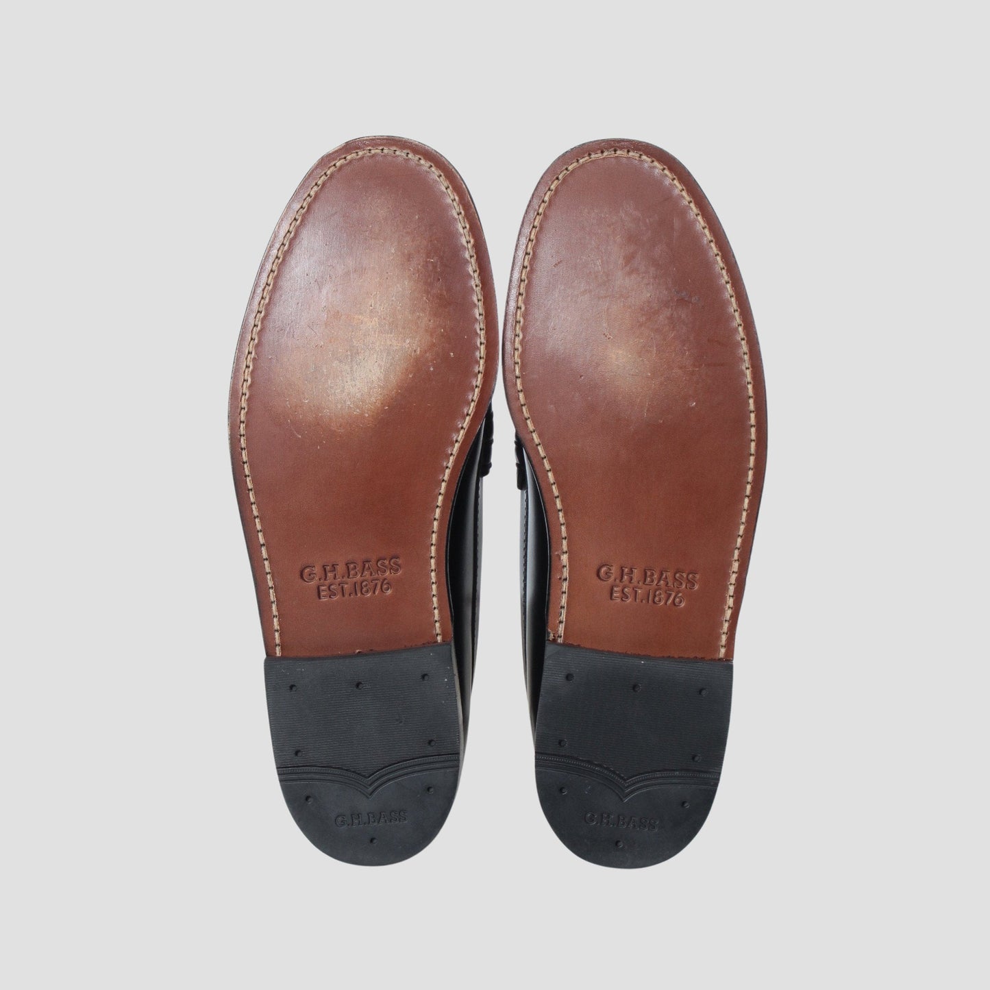 BA11075H / LTHR / BLACK / LEATHERSOLE / US9.5(27.5cm)