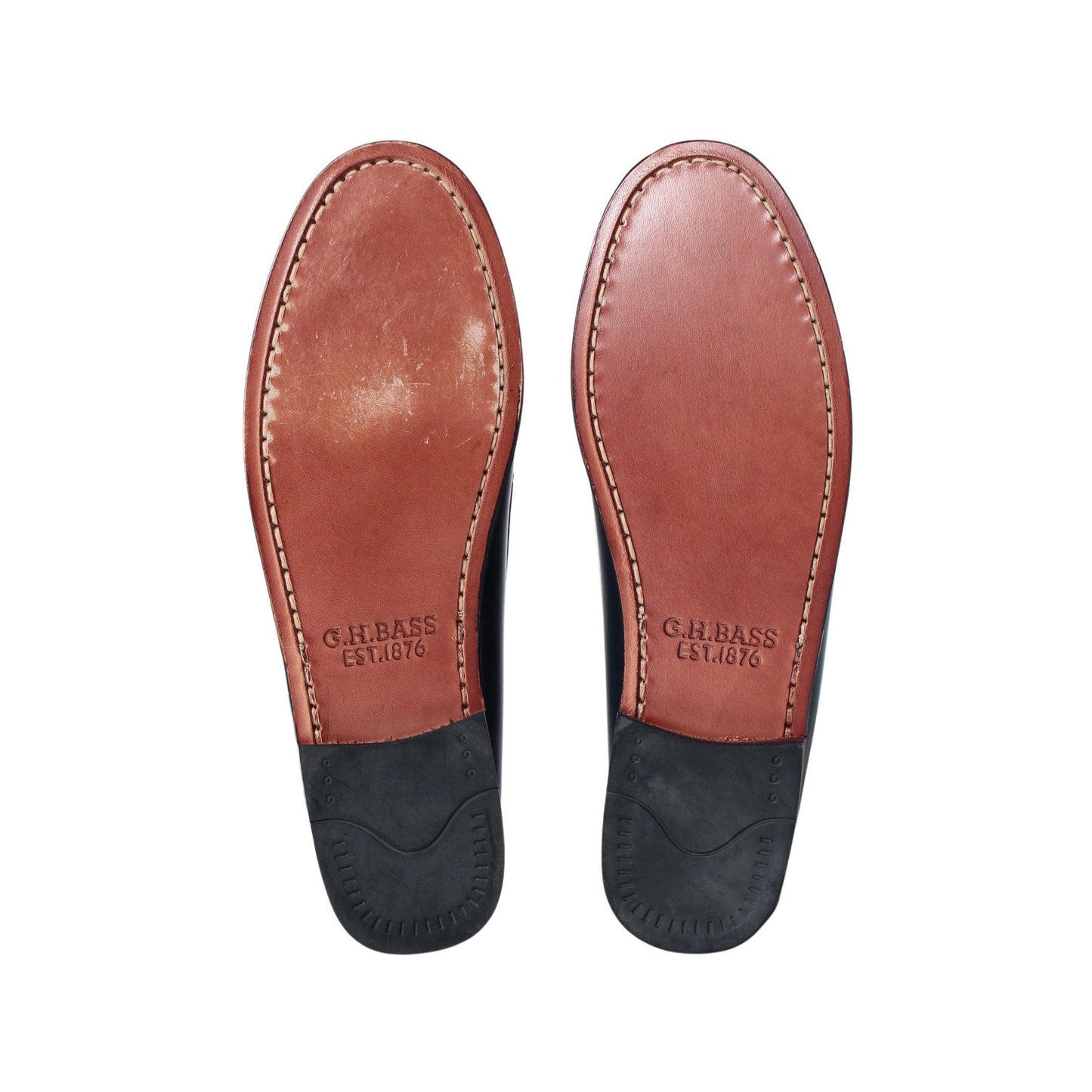 BA41010 / LTHR / NAVY / LEATHER SOLE / US5.5(23.0cm)