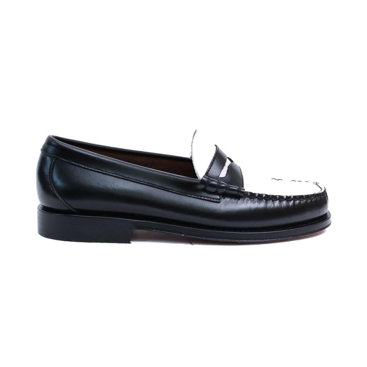 BA11010H / LTHR / BLACK/WHITE / LEATHER SOLE / US7.5(25.5cm)