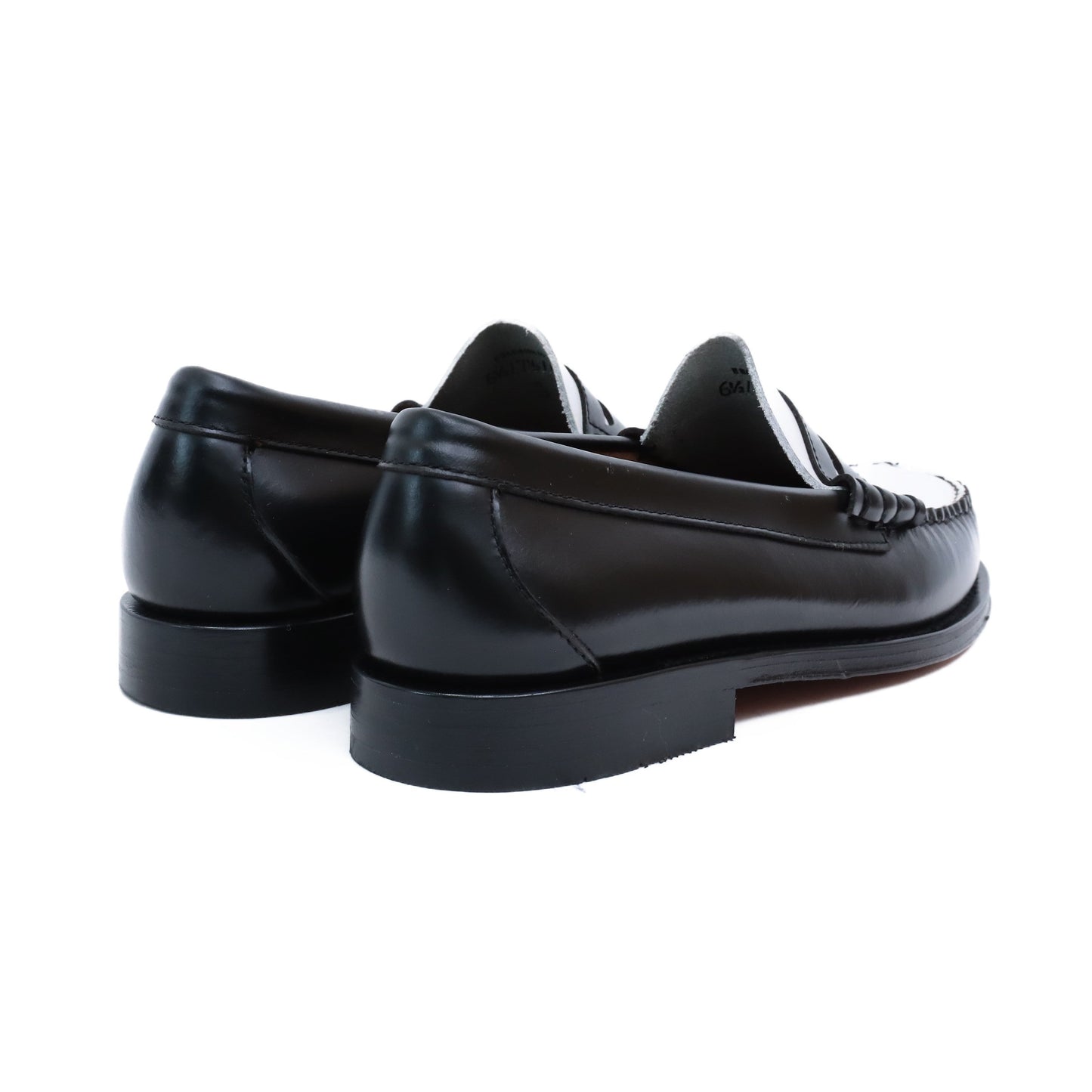 BA11010H / LTHR / BLACK/WHITE / LEATHER SOLE / US7.5(25.5cm)