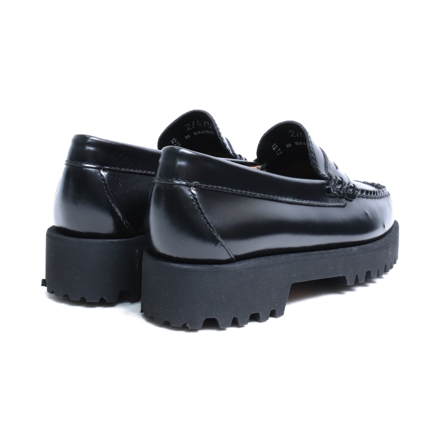 BA41810 / LTHR / BLACK / RUBBER SOLE / US4.0(21.5cm)