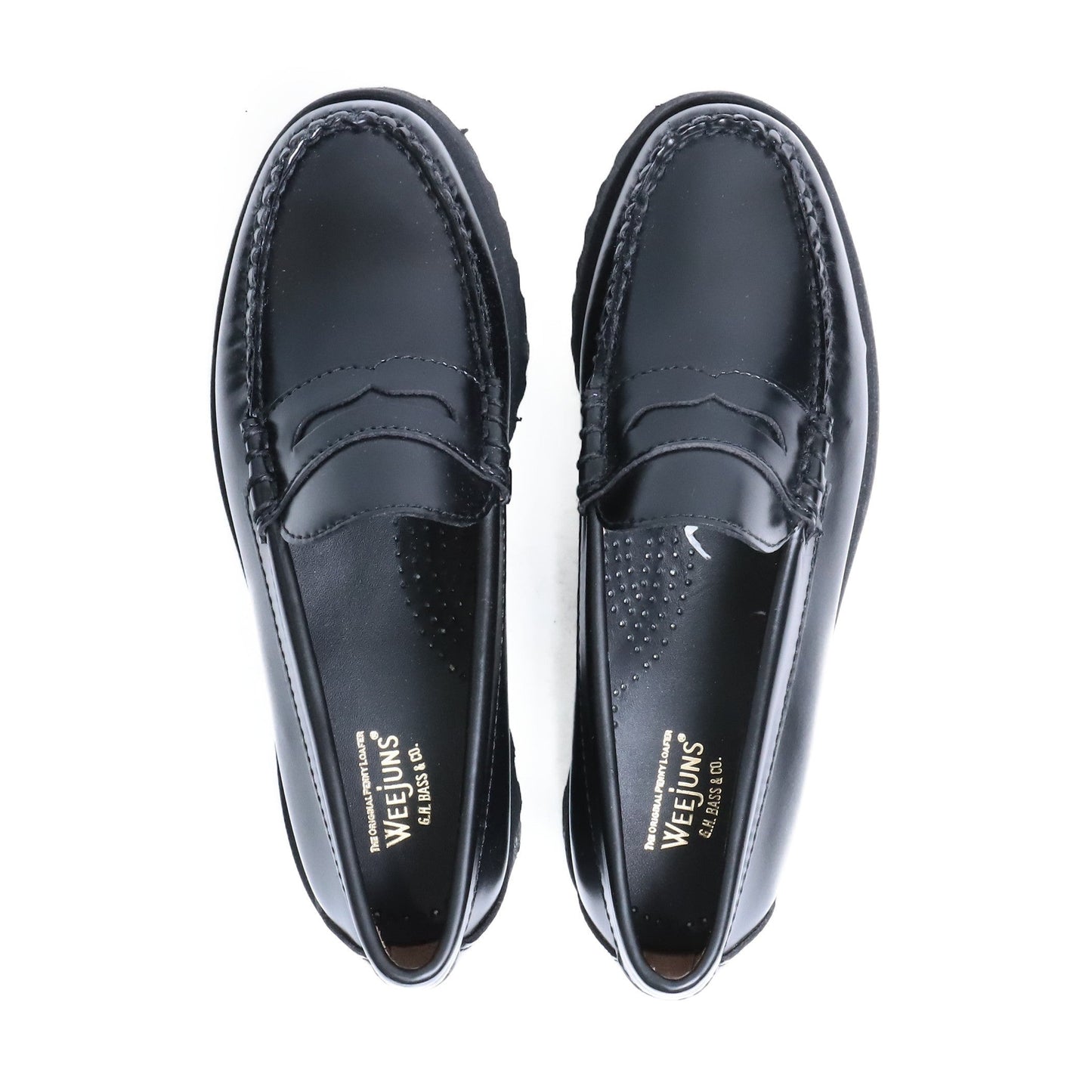 BA41810 / LTHR / BLACK / RUBBER SOLE / US4.0(21.5cm)