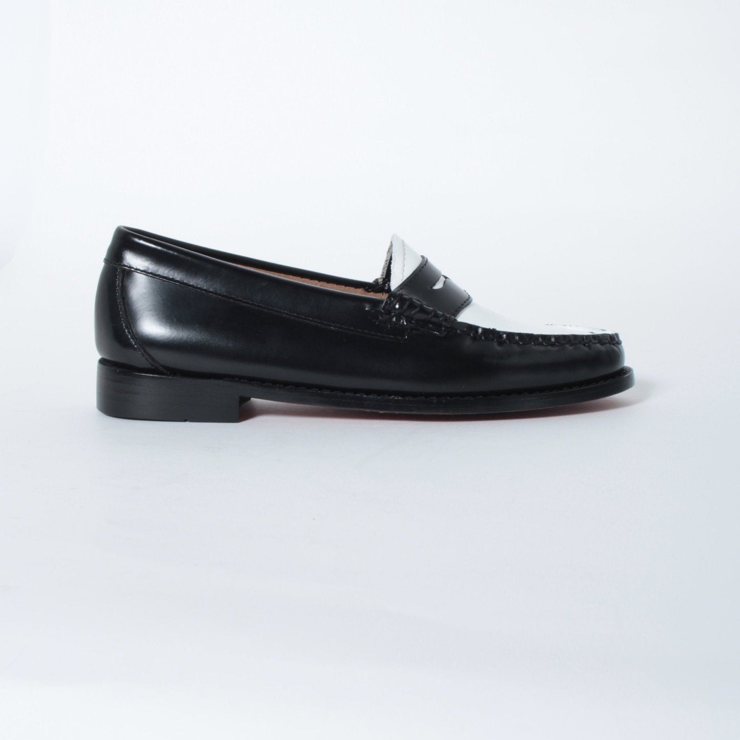 BA41010 / LTHR / BLK/WHI / LEATHERSOLE / US5.0(22.5cm)