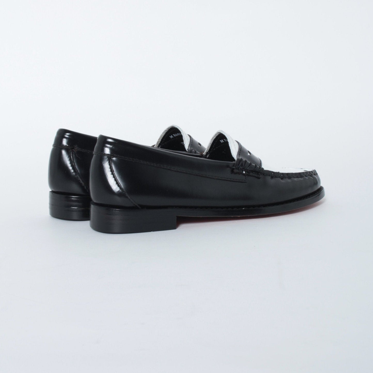 BA41010 / LTHR / BLK/WHI / LEATHERSOLE / US5.0(22.5cm)