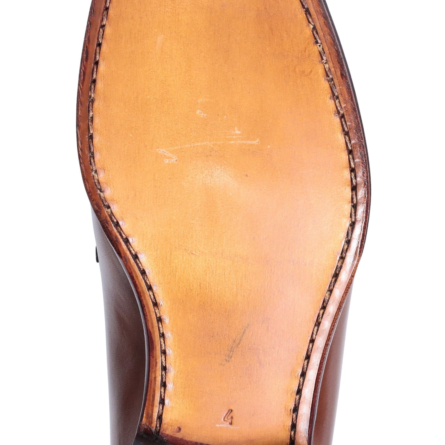 98610 / CUOIO CALF / CUOIO / LEATHER SOLE / UK4.0(23.0cm)