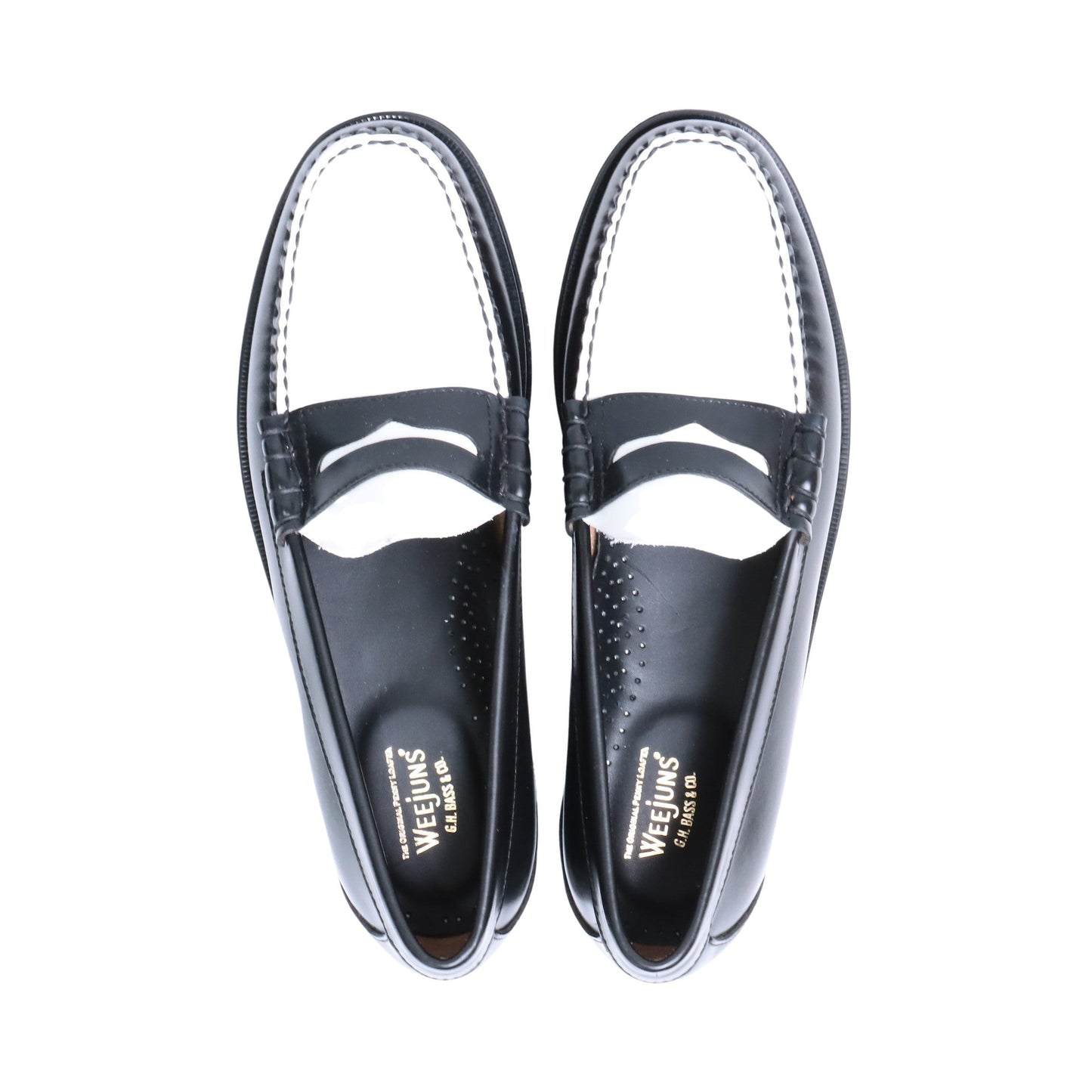 BA11010H / LTHR / BLACK/WHITE / LEATHER SOLE / US10.0(28.0cm)