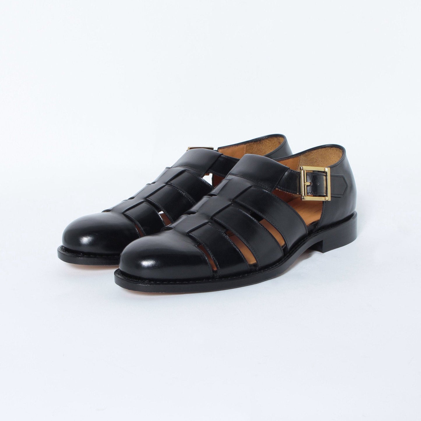 98819 / CALF / BLACK / LEATHERSOLE / UK7.5(26.0cm)
