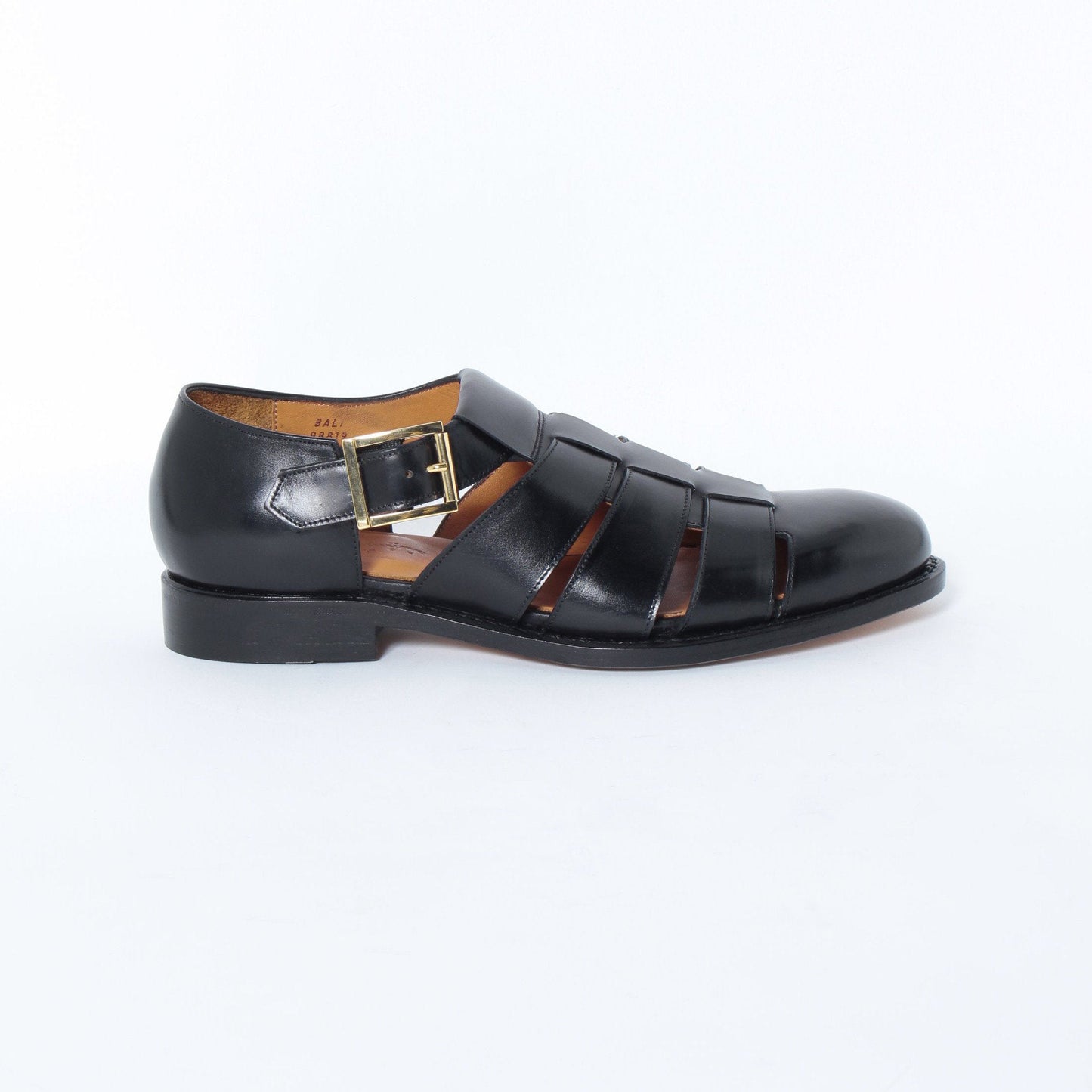 98819 / CALF / BLACK / LEATHERSOLE / UK7.5(26.0cm)