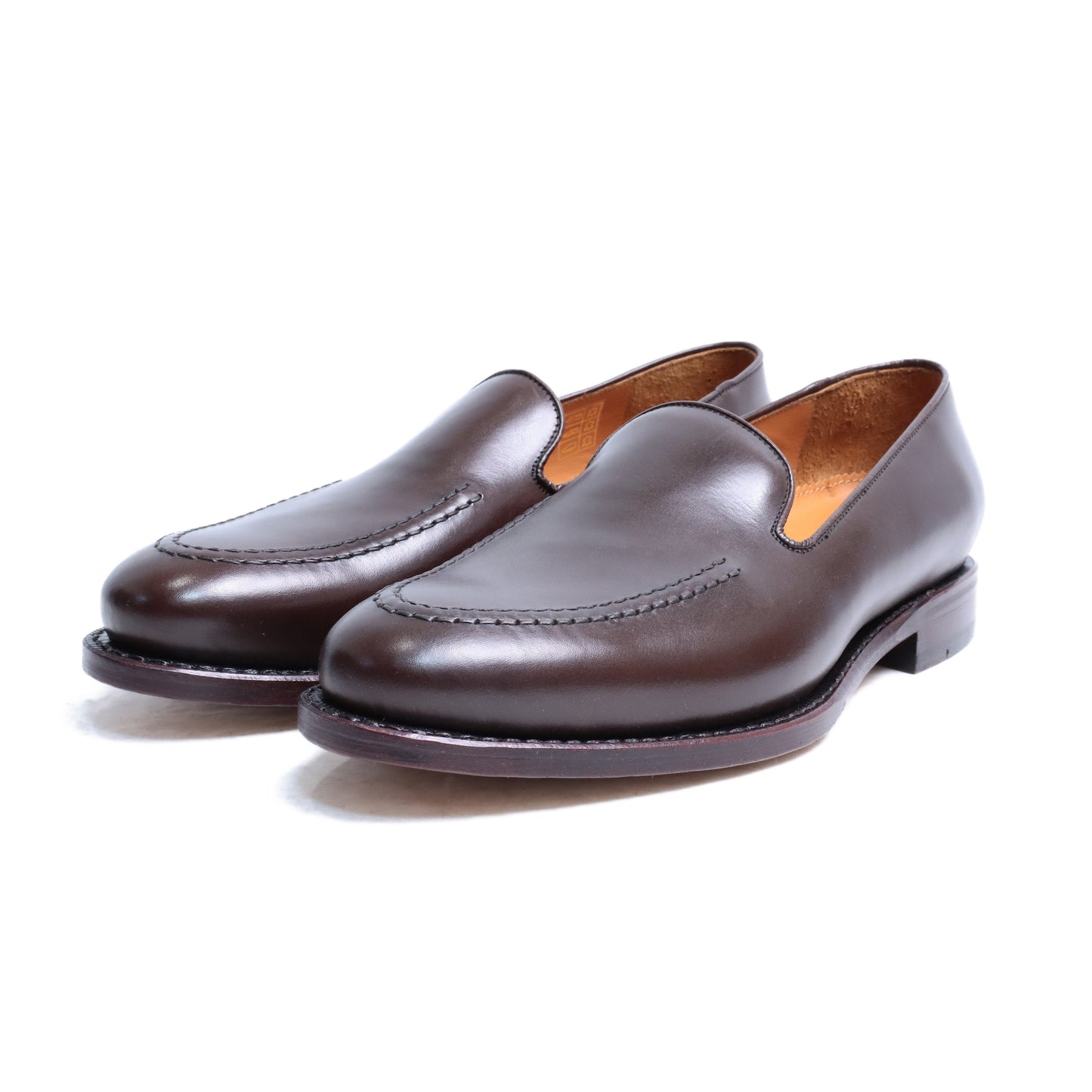 98957 / CALF / DARKBROWN / LEATHER SOLE / UK8.0(26.5cm)