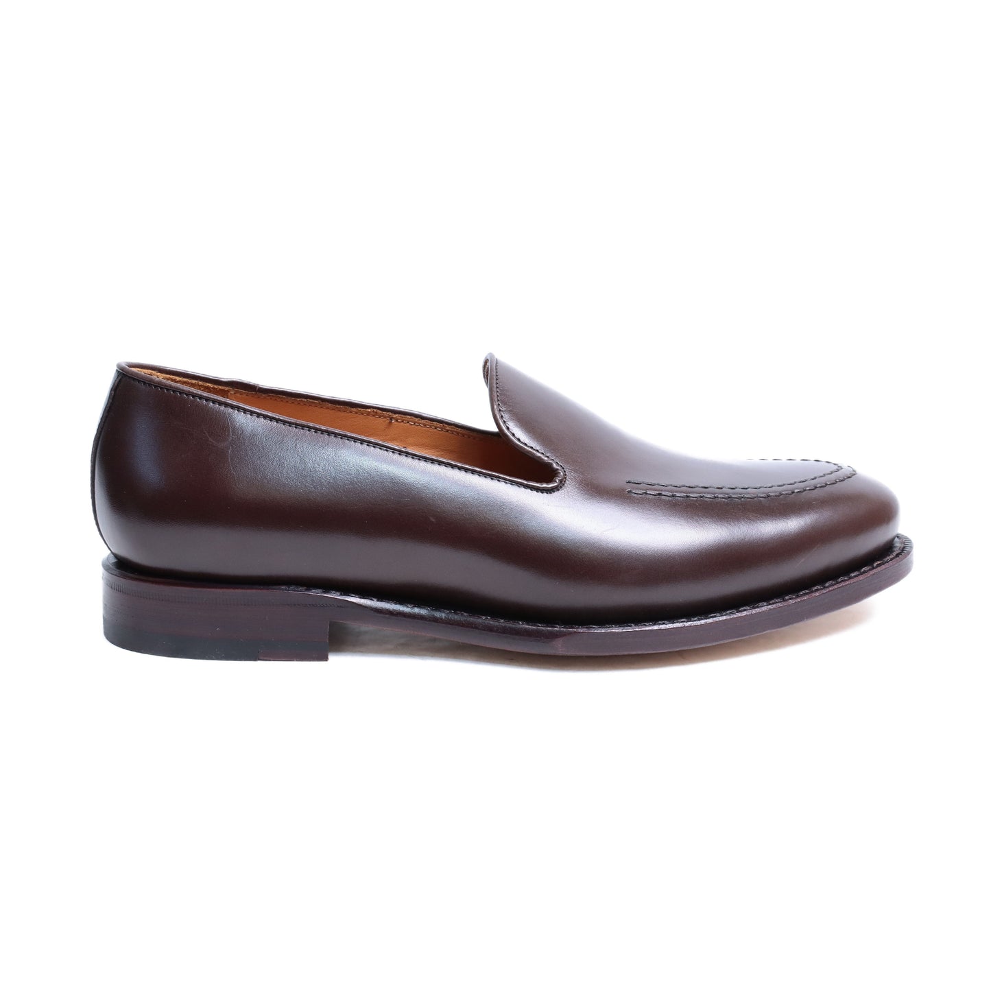 98957 / CALF / DARKBROWN / LEATHER SOLE / UK8.0(26.5cm)