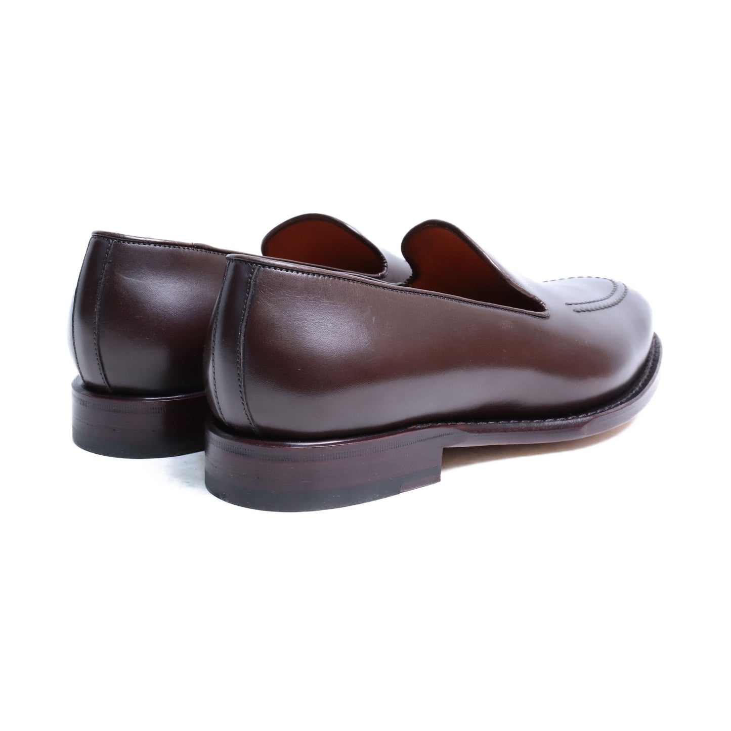 98957 / CALF / DARKBROWN / LEATHER SOLE / UK8.0(26.5cm)