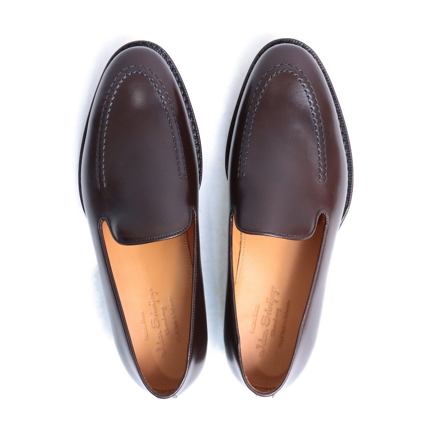 98957 / CALF / DARKBROWN / LEATHER SOLE / UK8.0(26.5cm)