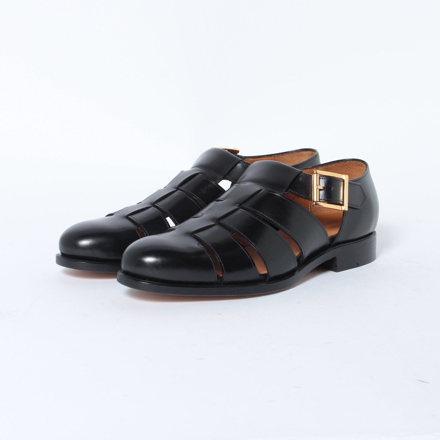 98819 / CALF / BLACK/ / LEATHERSOLE / UK7.5(26.0cm)