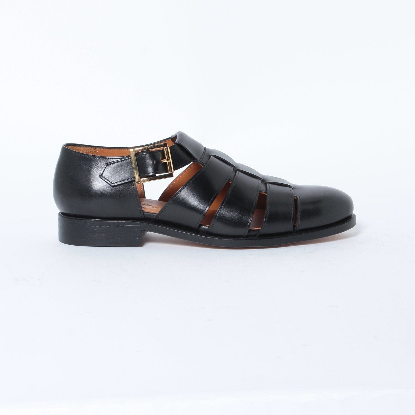 98819 / CALF / BLACK/ / LEATHERSOLE / UK7.5(26.0cm)
