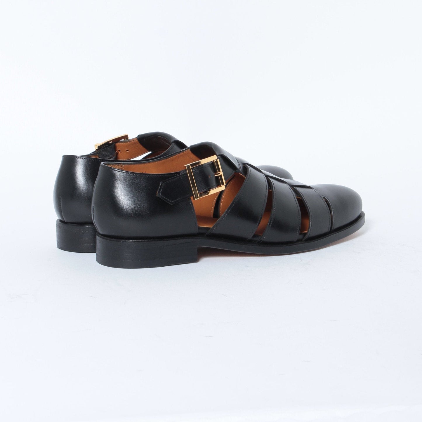 98819 / CALF / BLACK/ / LEATHERSOLE / UK7.5(26.0cm)