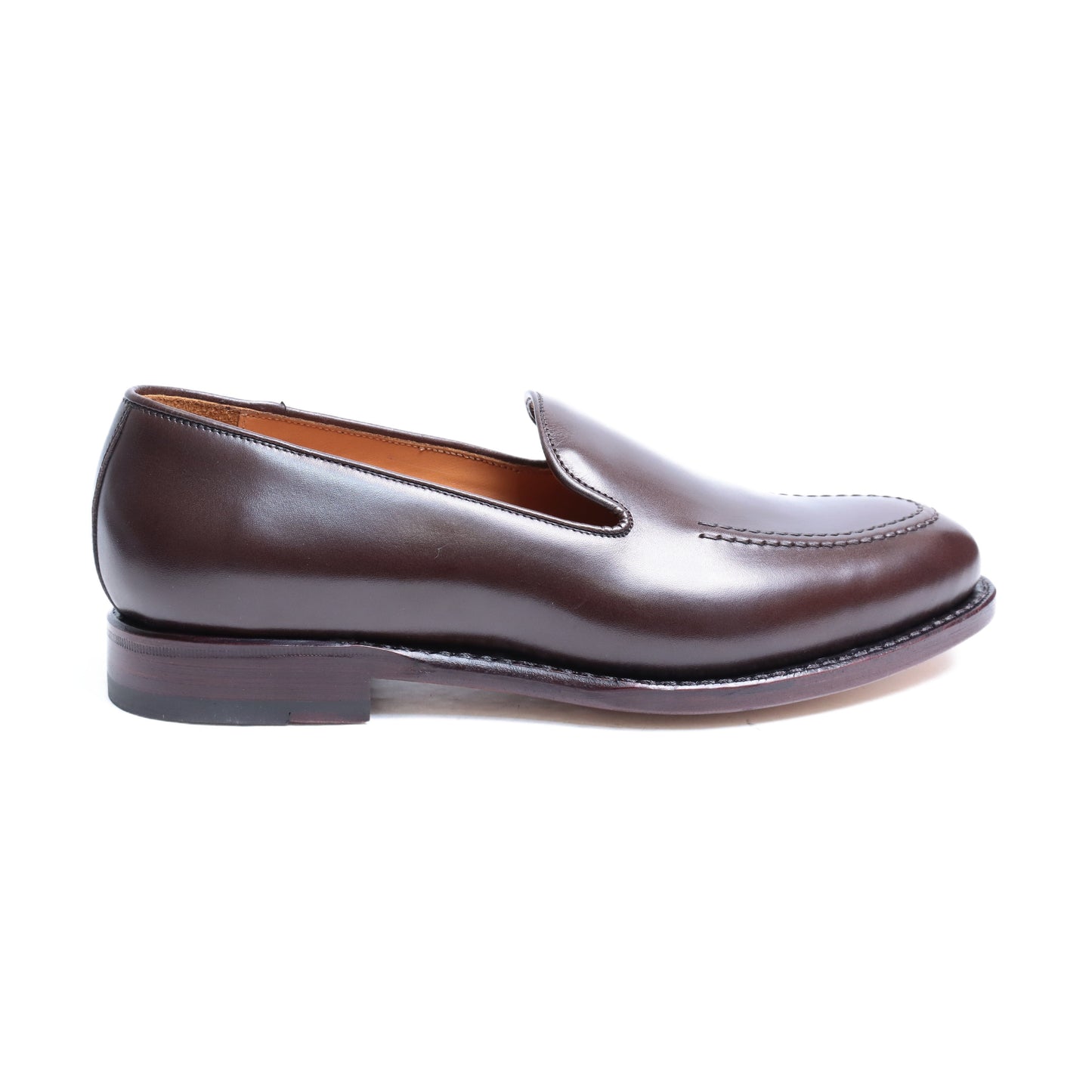 98957 / CALF / DARKBROWN / LEATHER SOLE / UK8.0(26.5cm)