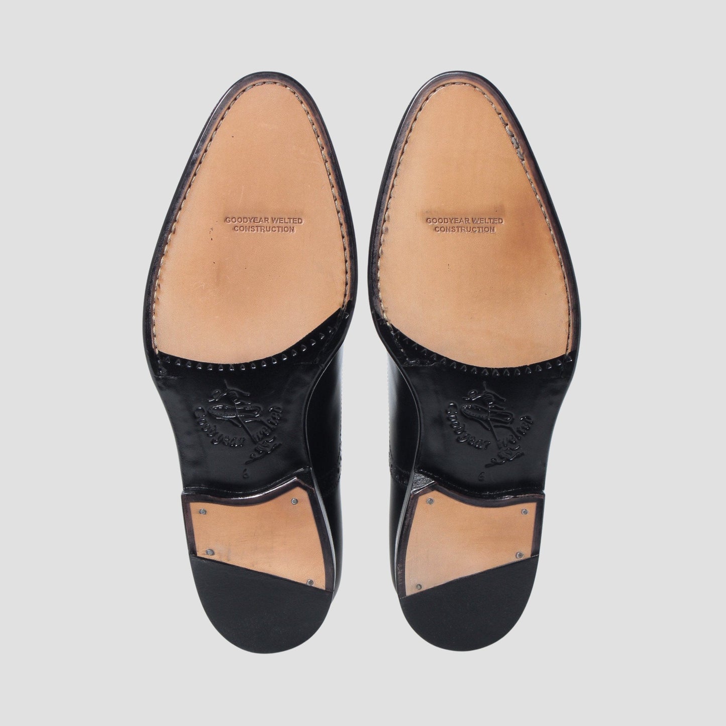 98409 / CALF / BLACK / LEATHERSOLE / UK6.0(24.5cm)