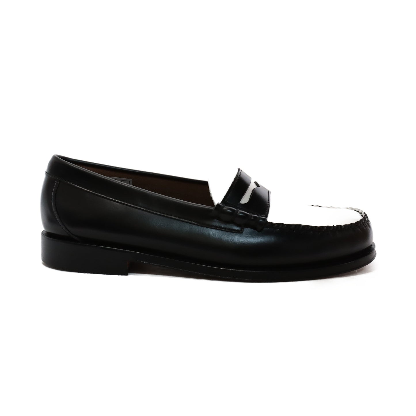 BA11010H / LTHR / BLACK/WHITE / LEATHER SOLE / US9.5(27.5cm)