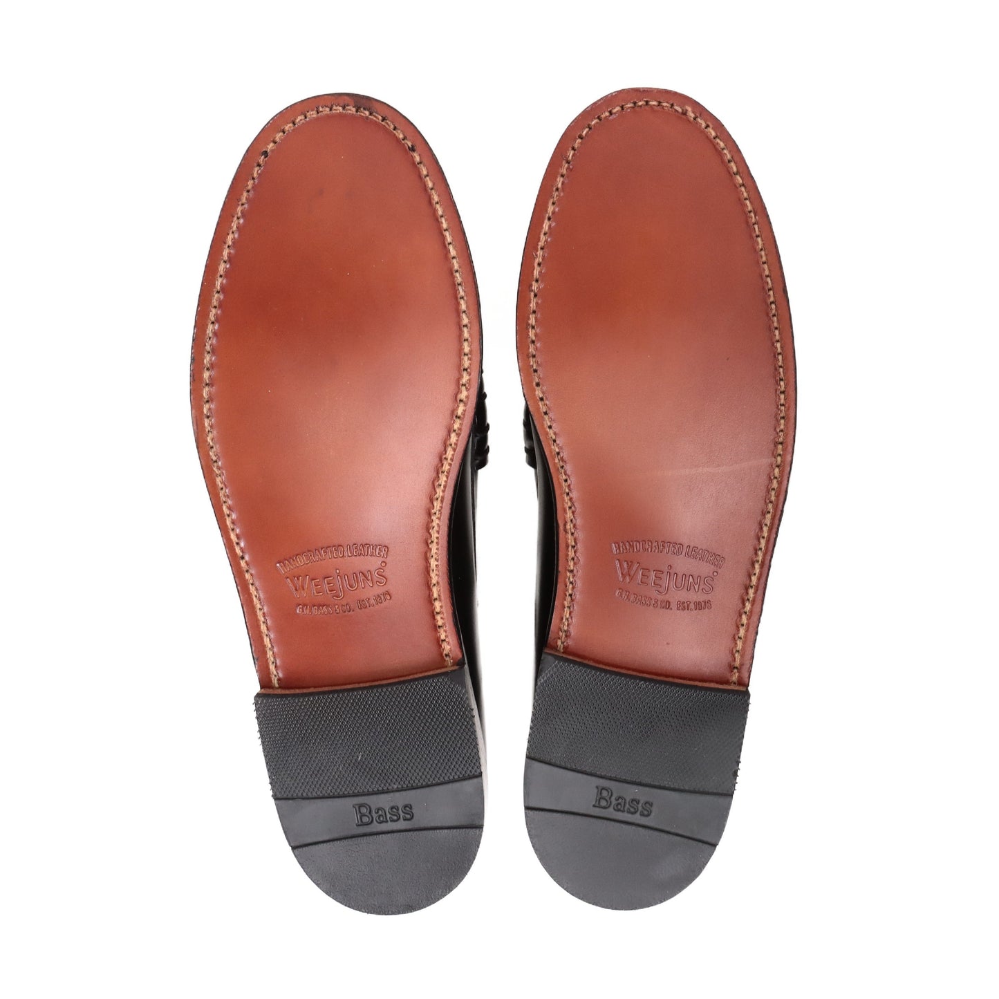 BA11010H / LTHR / BLACK/WHITE / LEATHER SOLE / US9.5(27.5cm)