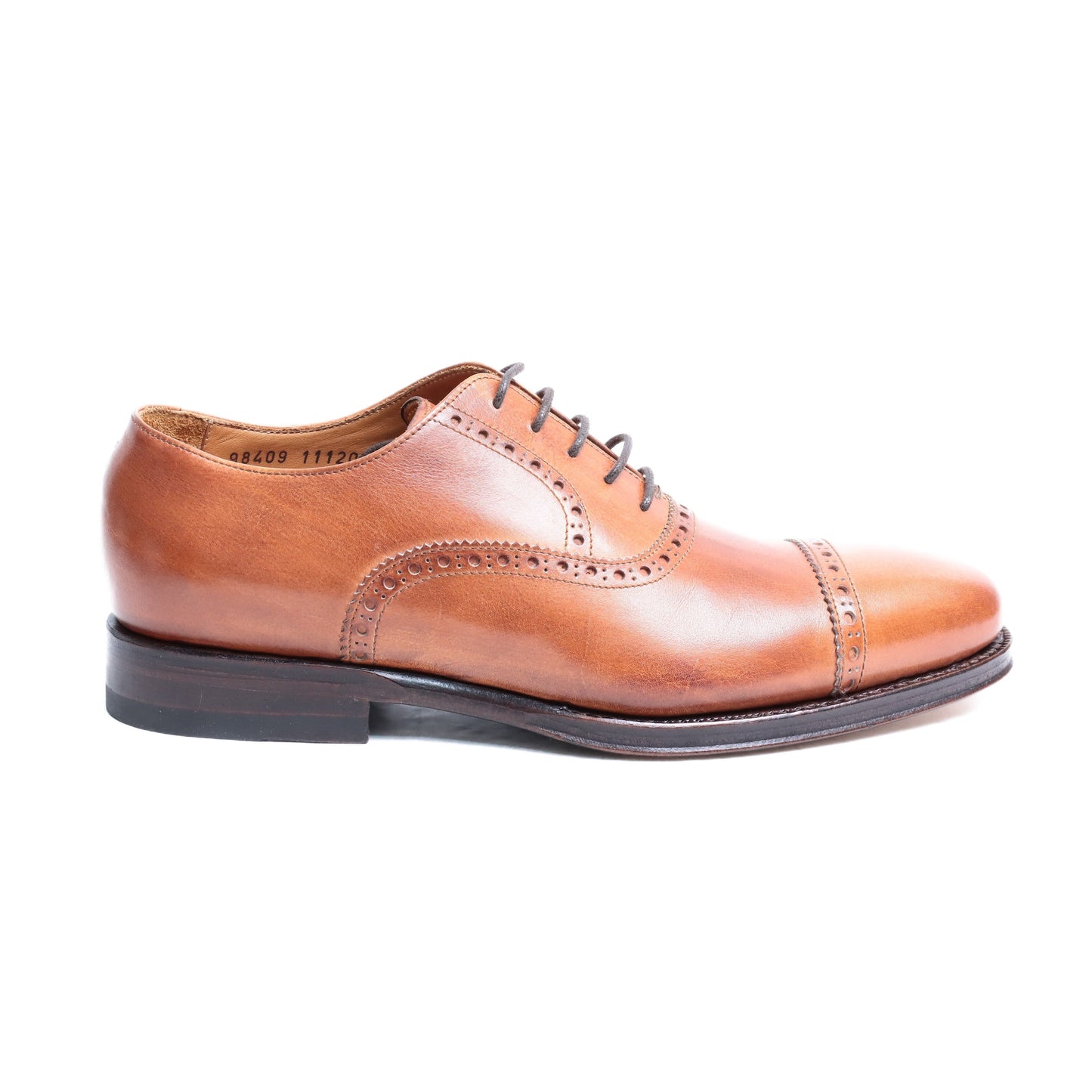 98409 / VEGANO CRUST / MARRONE / LEATHER SOLE / UK6.0(24.5cm)