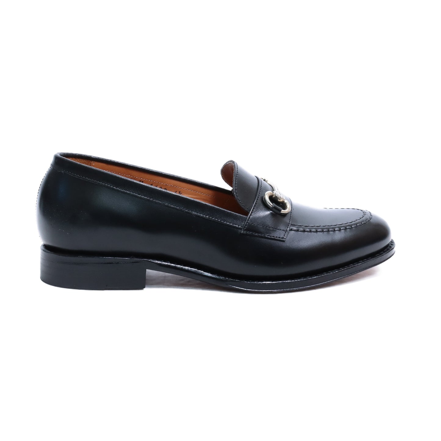 98689M / CALF / BLACK / LEATHER SOLE / UK6.5(25.5cm)