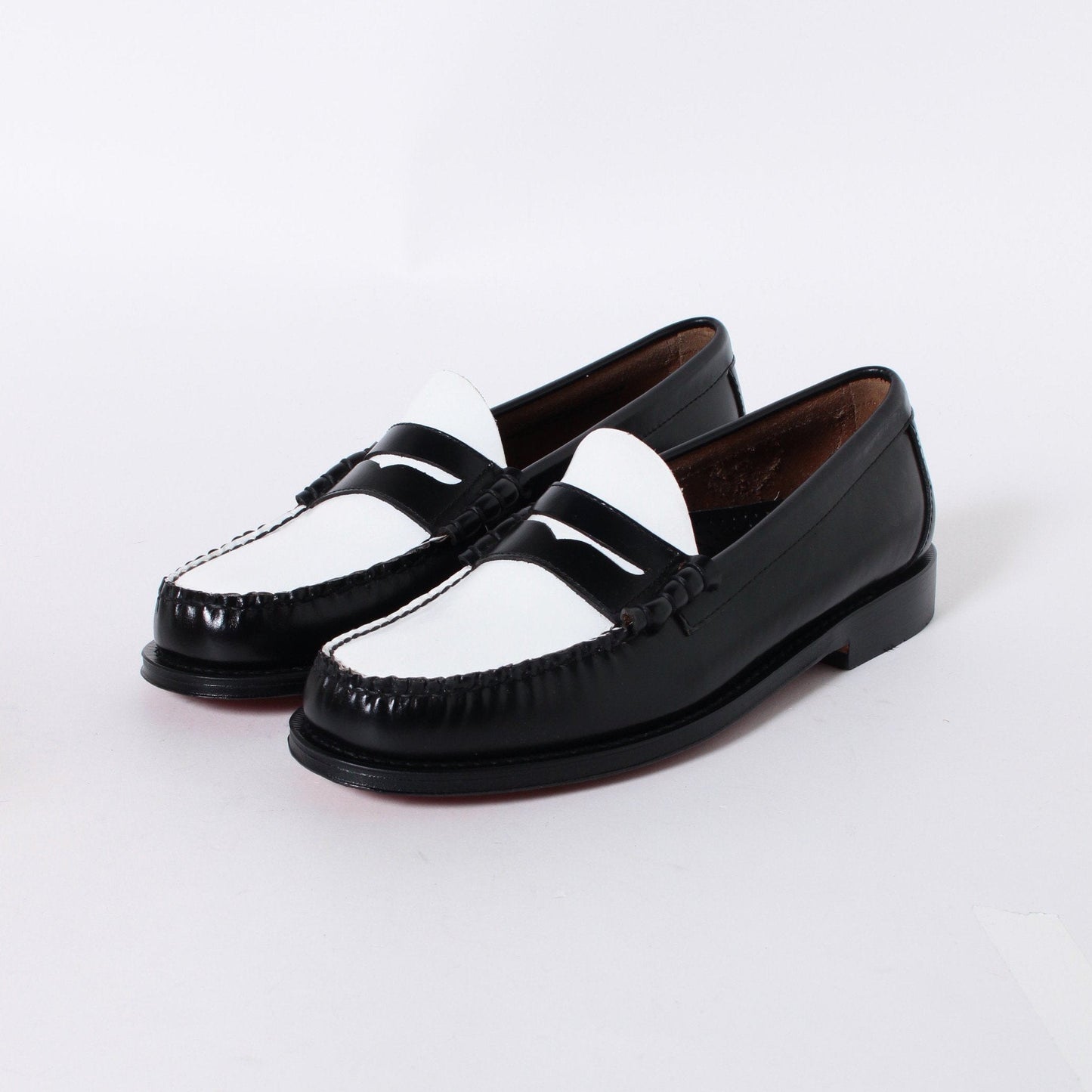 BA11010H / LTHR / BLACK/WHITE / LEATHER SOLE / US9.5(27.5cm)