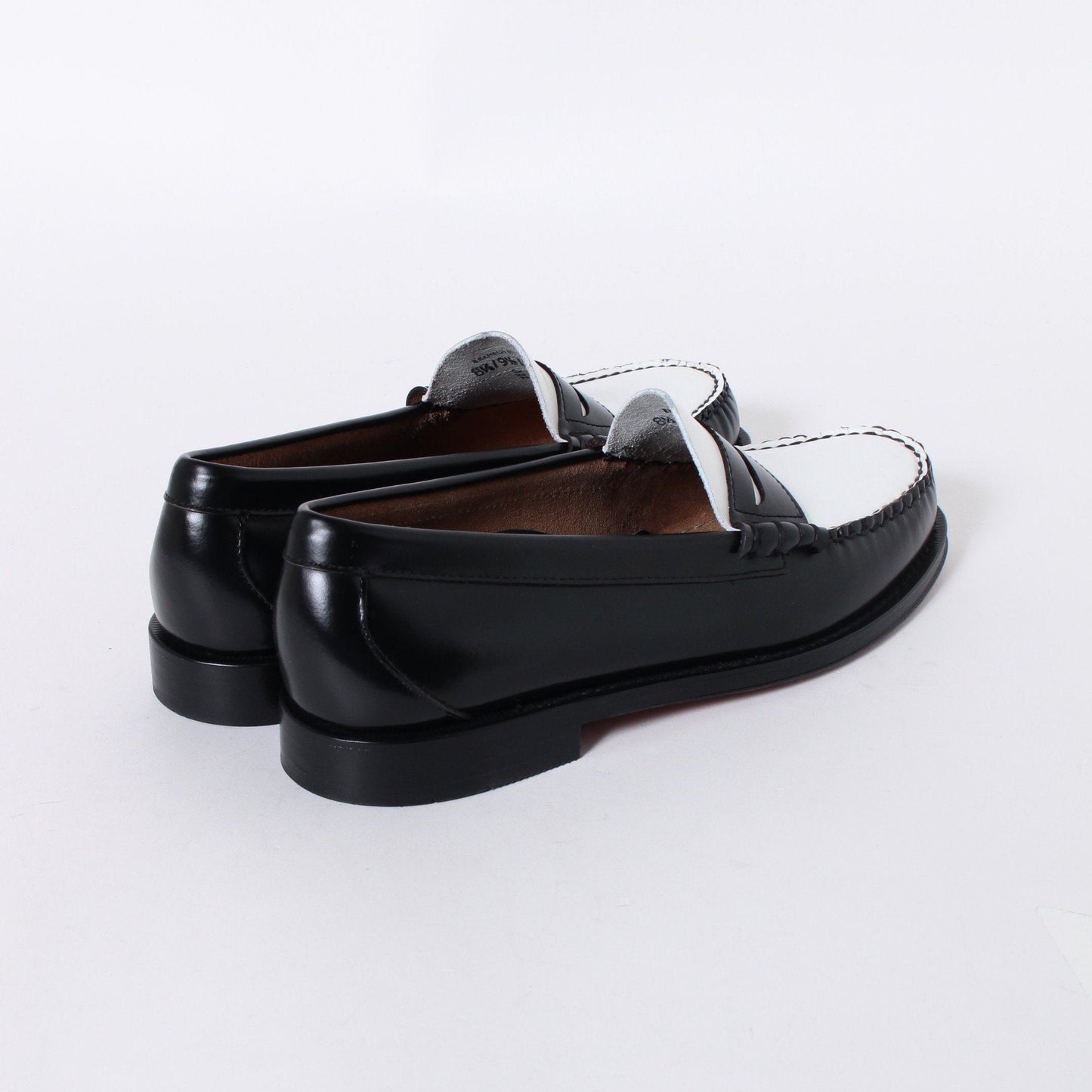 BA11010H / LTHR / BLACK/WHITE / LEATHER SOLE / US9.5(27.5cm)
