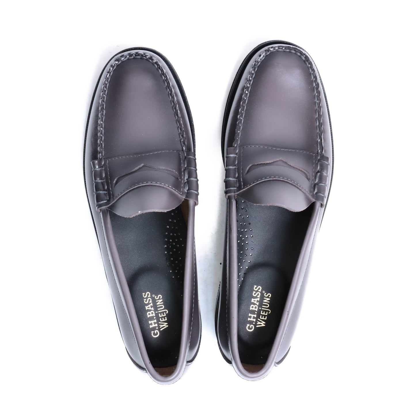 BA11074A / LTHR / DARKGREY / LEATHER SOLE / US8.5(26.5cm)