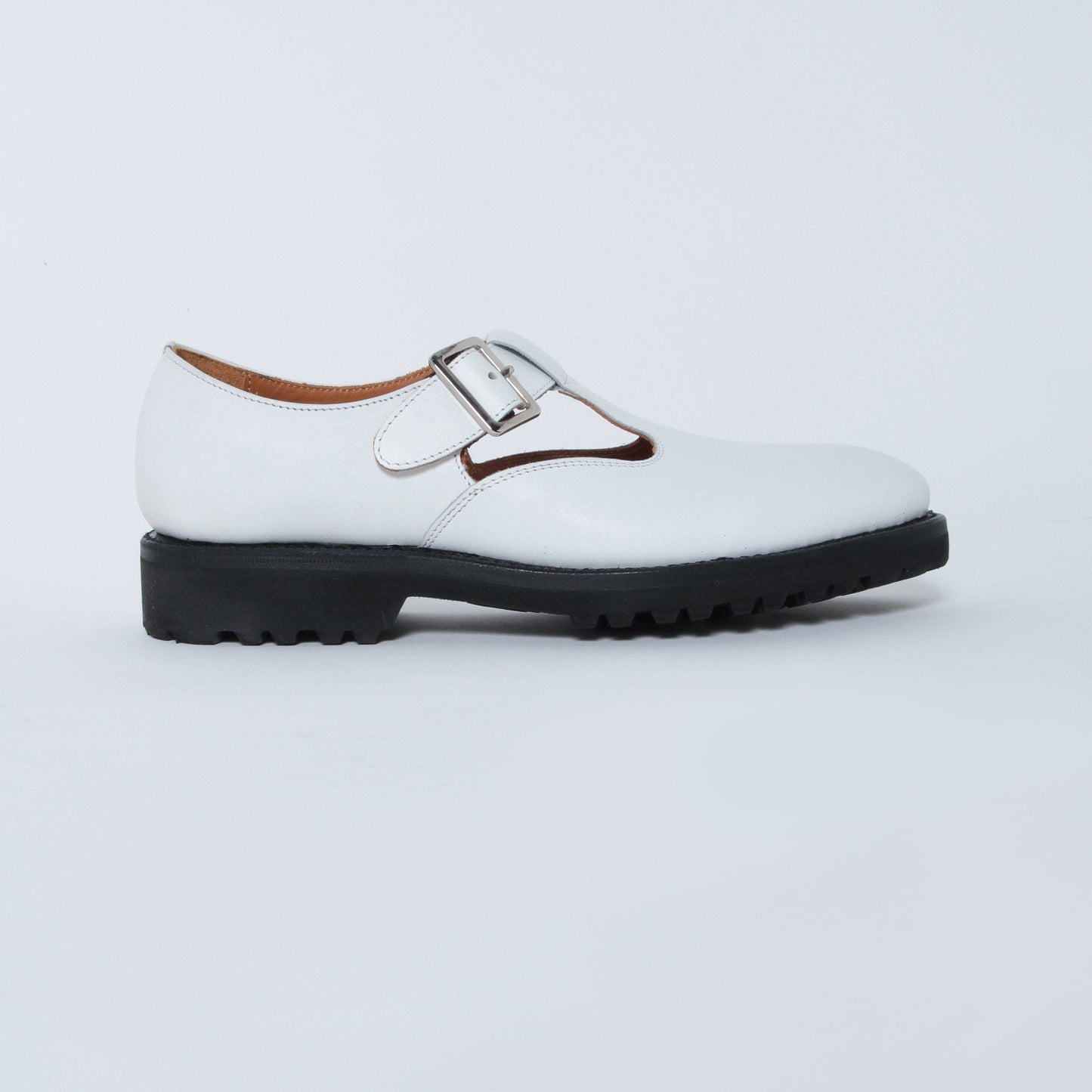 99025 / CALF / WHITE / VIBRAM SOLE / UK3.5(22.5cm)