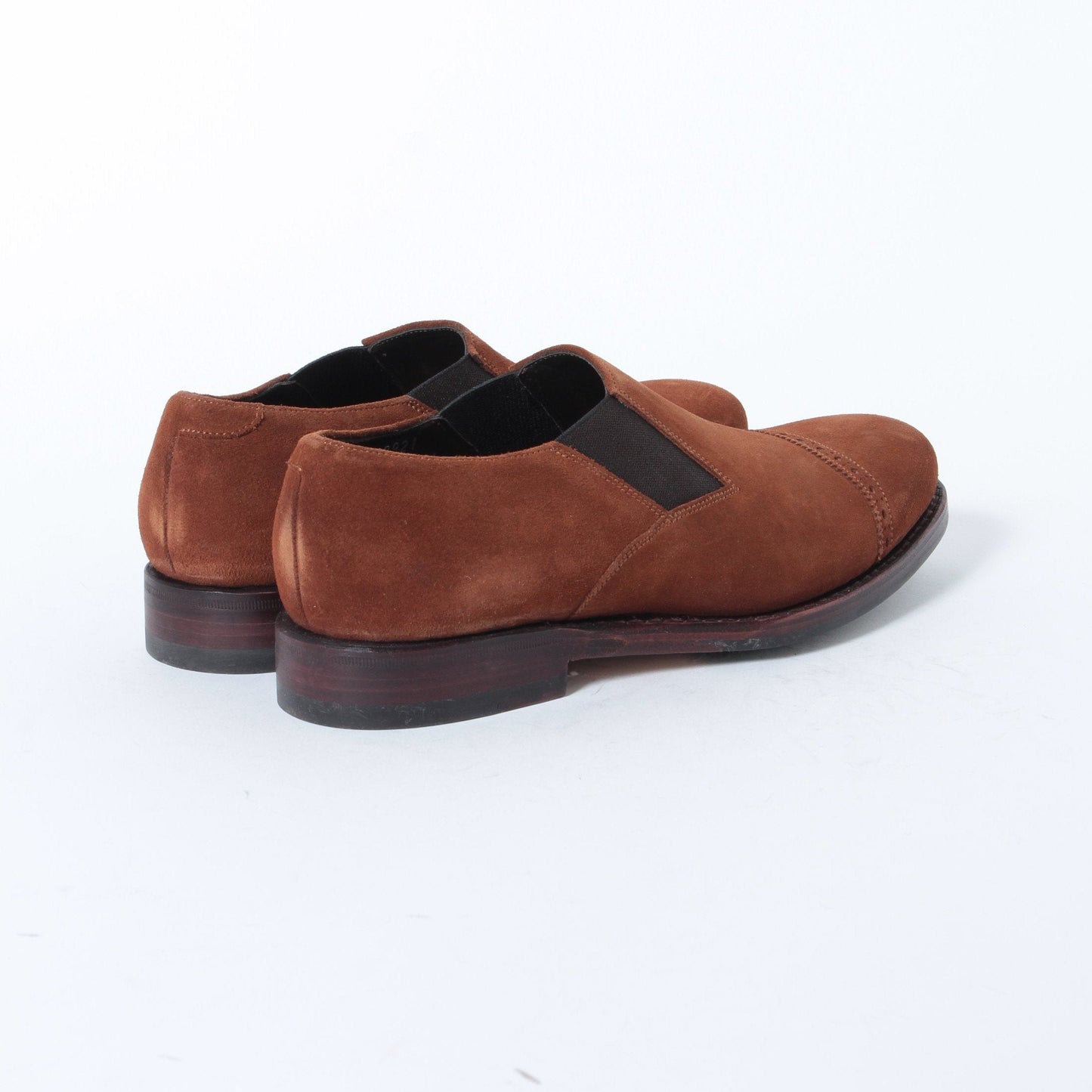 98921 / SUEDE / SNUFF / HALF RUBBER SOLE / UK6.5(25.0cm)